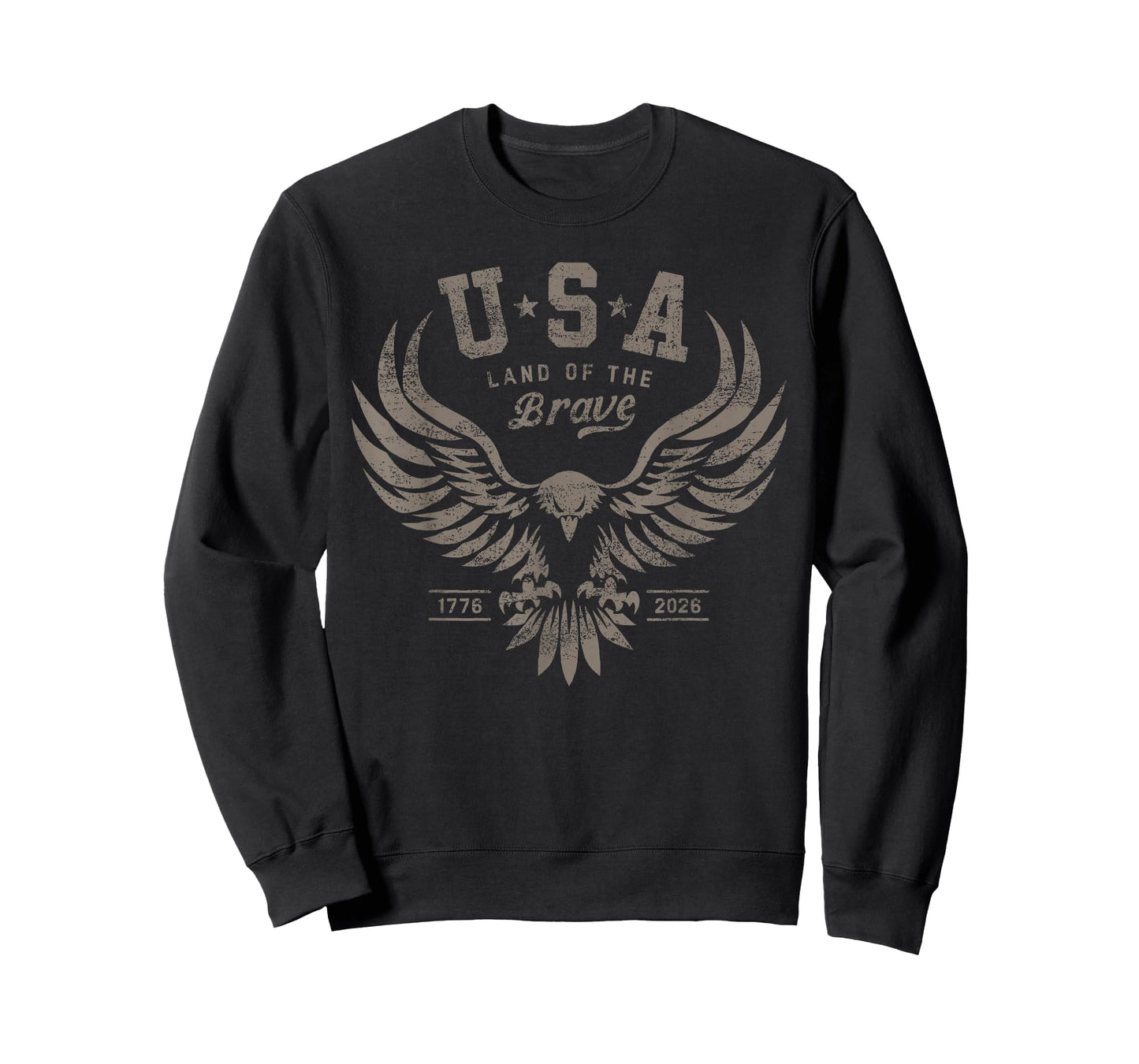 USA 1776 2026 Anniversary Steel Gray T-Shirt