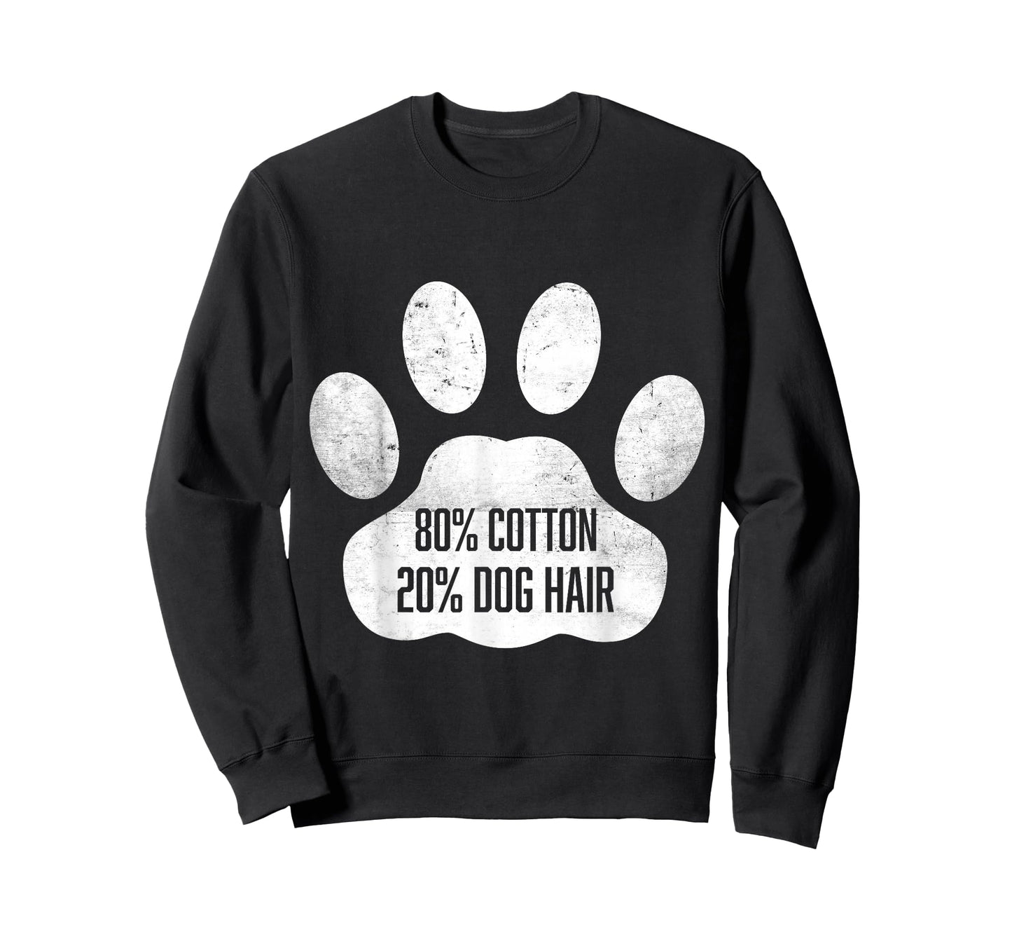 Cotton Dog Hair - Traces of Dog - Dog Sayings T-Shirt