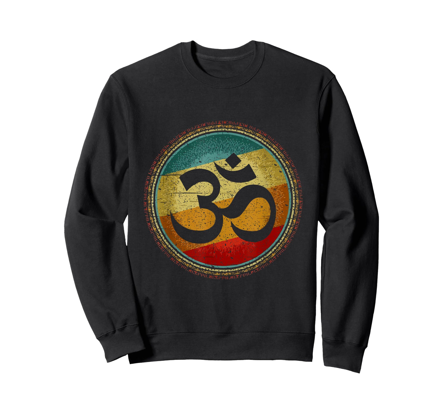 Om Ohm Symbol Retro Vintage 80s Style Meditation Yoga T-Shirt
