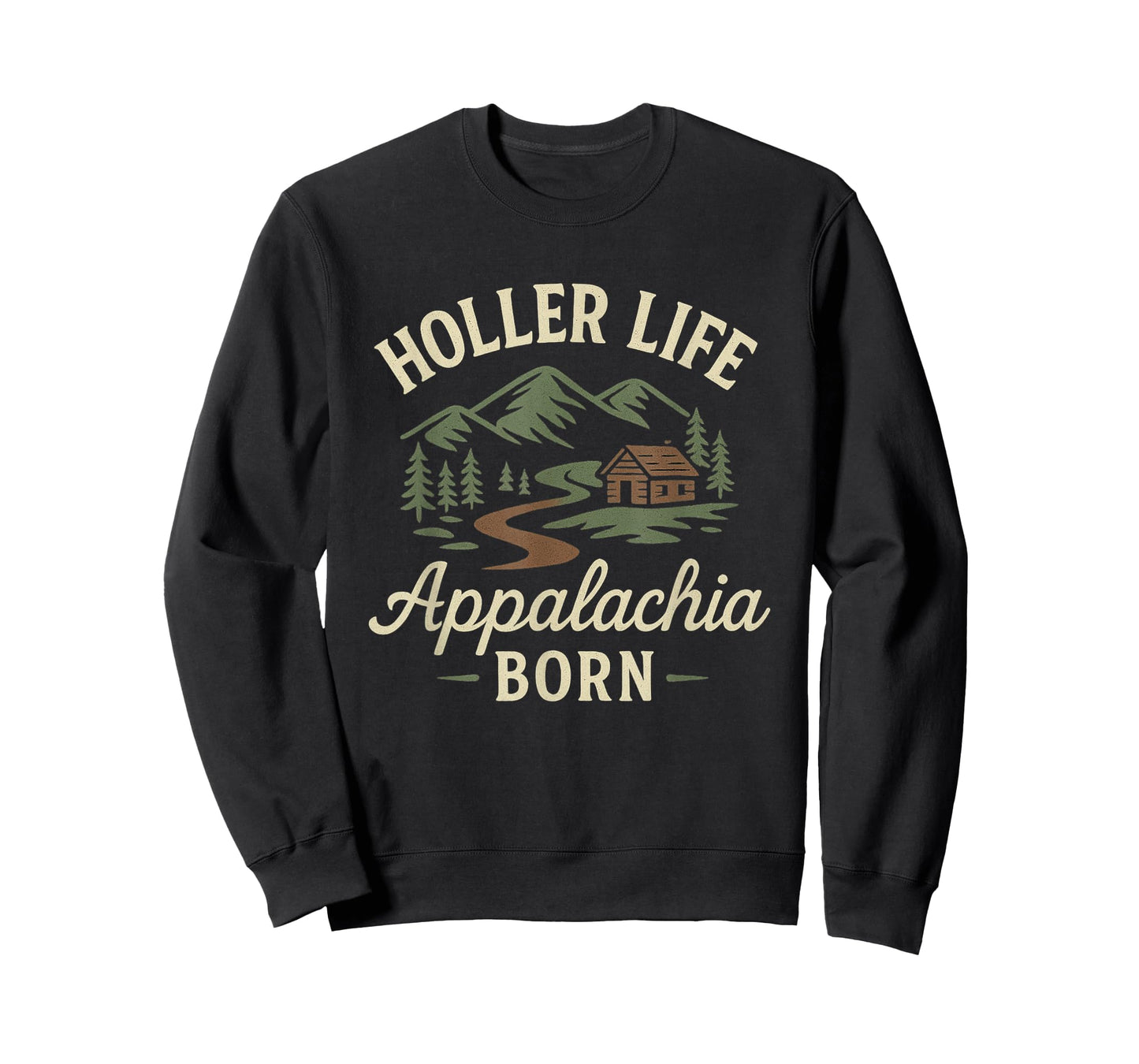 Holler Life Appalachia Born Country Pride T-Shirt