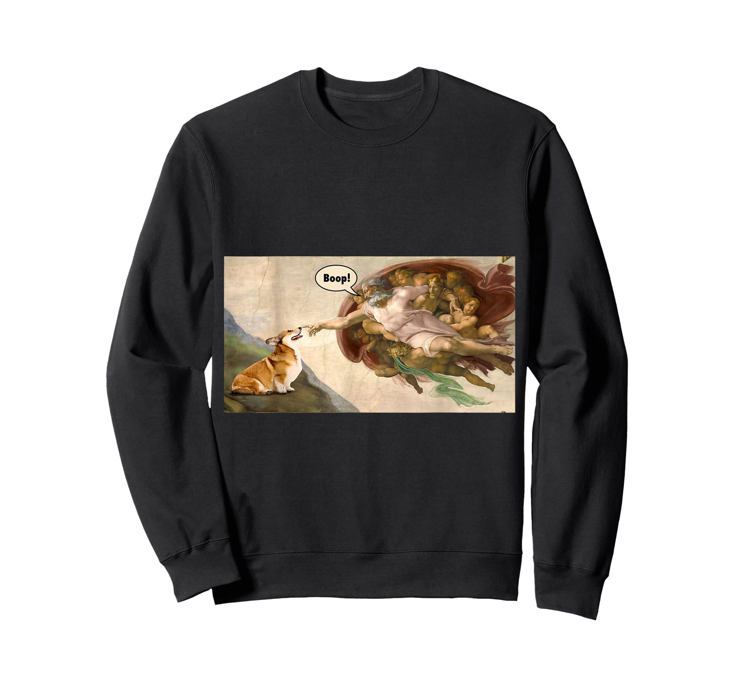 Boop The Snoot of Welsh Corgi Funny Korgi Dog Meme T-Shirt
