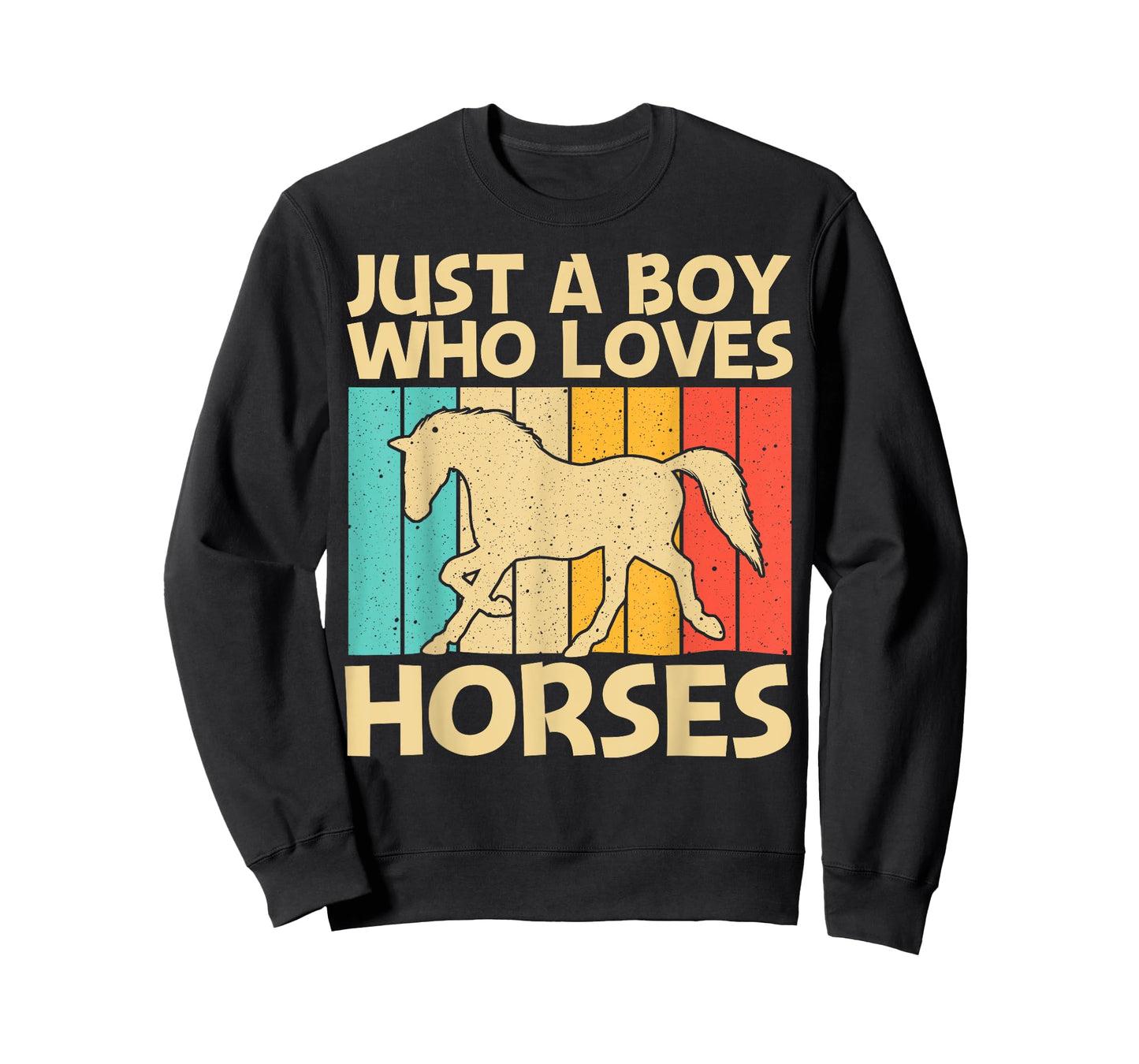 Cool Horse For Boys Kids Equestrian Horseback Riding Lover T-Shirt