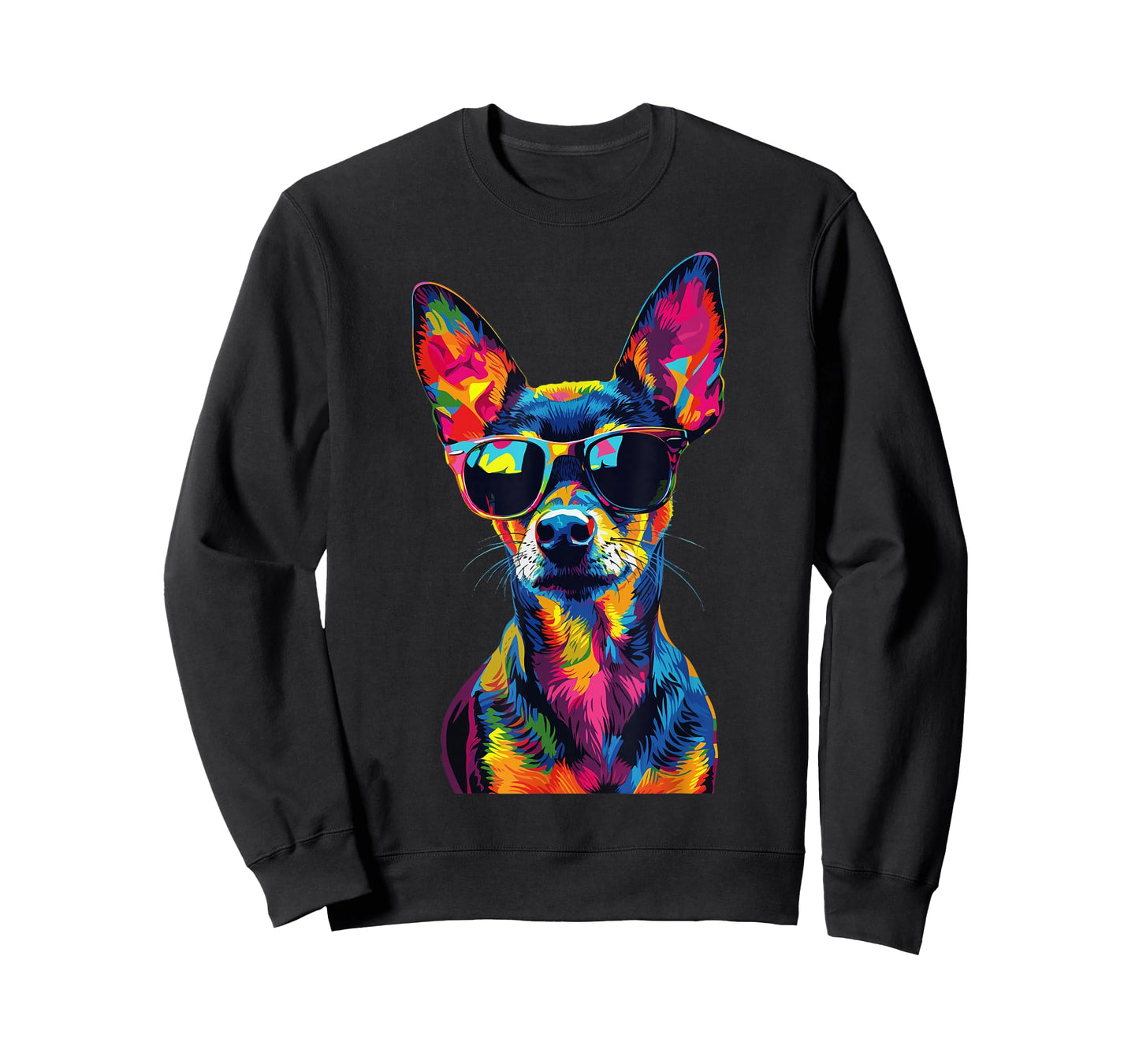 Rat Terrier Lovers Design Pop Art Funny Rat Terrier Dog T-Shirt