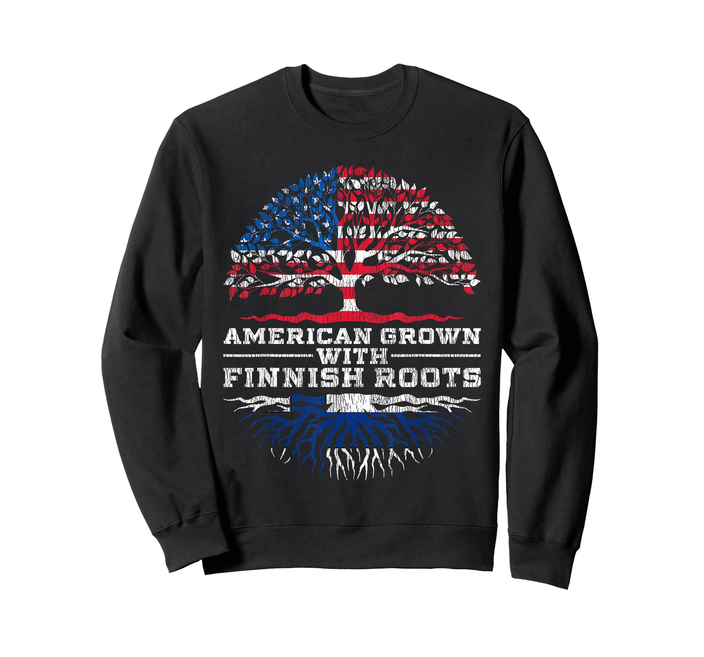 American Grown With Finnish Roots Finland T-Shirt