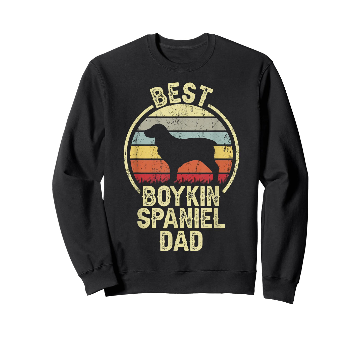 Best Dog Father Dad - Vintage Boykin Spaniel T-Shirt