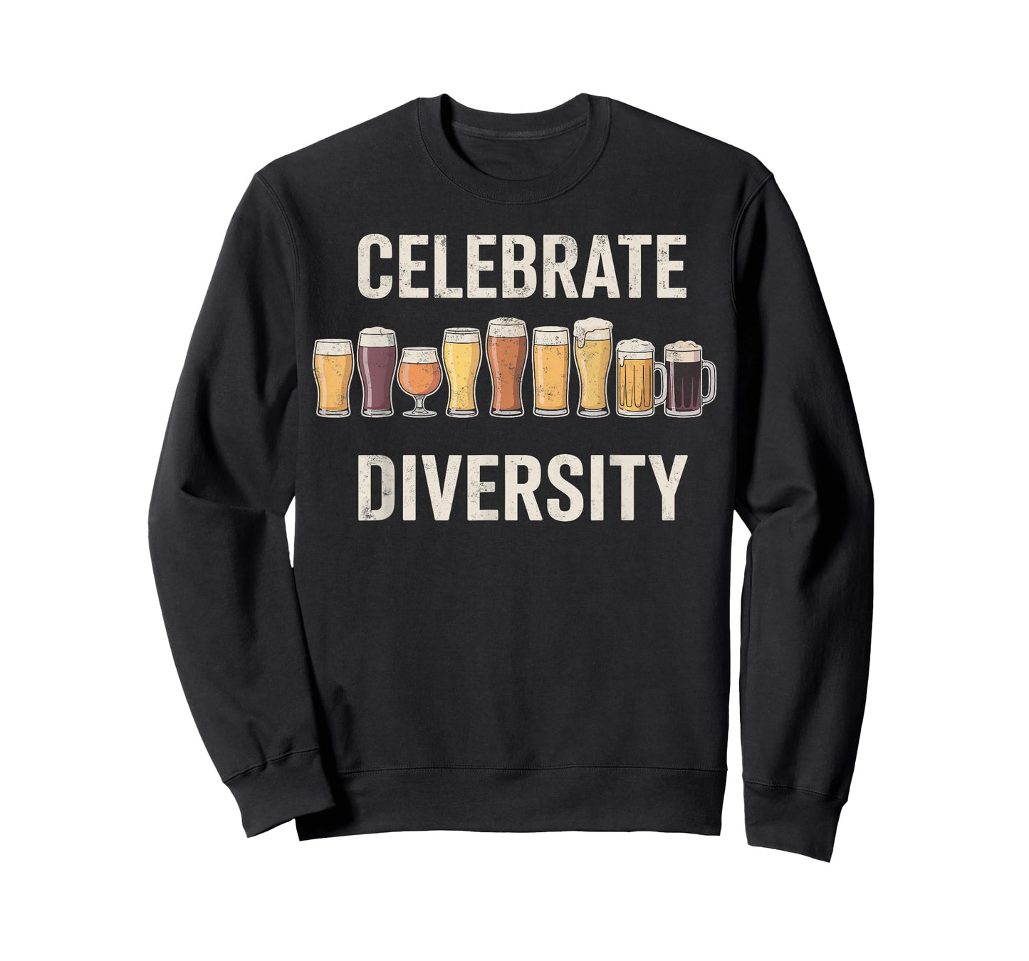 Celebrate Diversity Funny Brewing Brewer Craft Beer Hobby T-Shirt