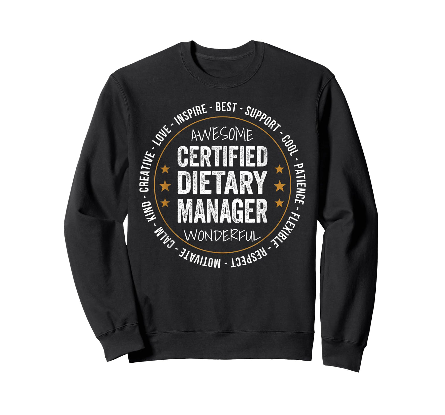 Certified Dietary Manager Gifts Appreciation Funny T-Shirt