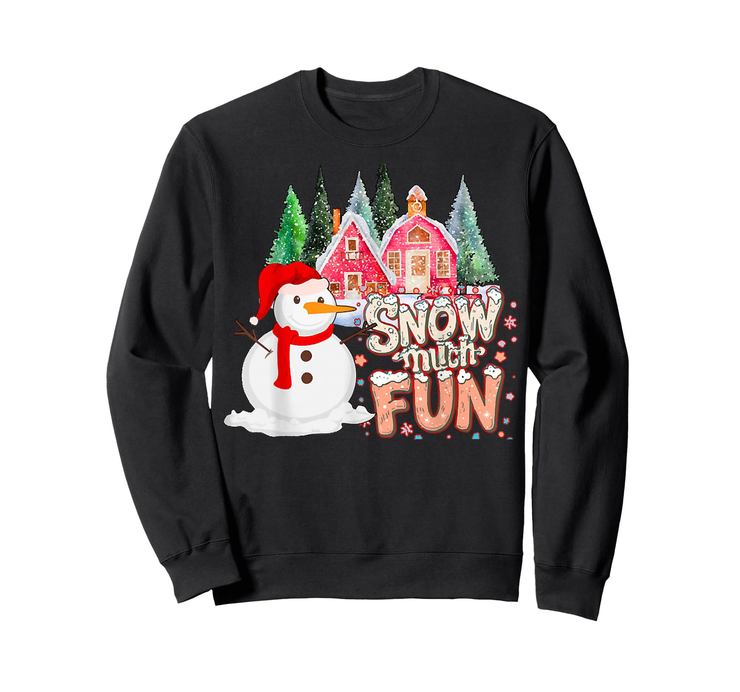 is Snow Much Fun Winter Christmas Teacher Holiday Outfit T-Shirt