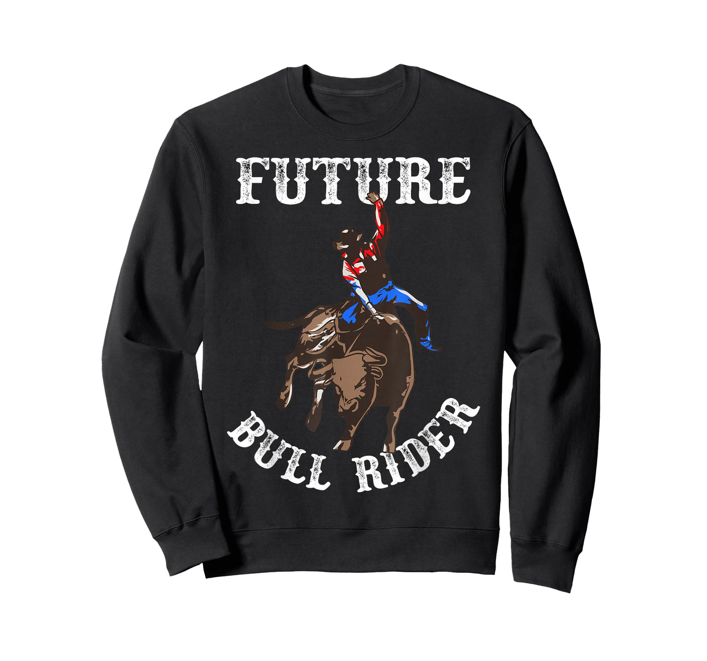 Rodeo Future Bull Rider Bull Riding Mechanical Boys Kids T-Shirt