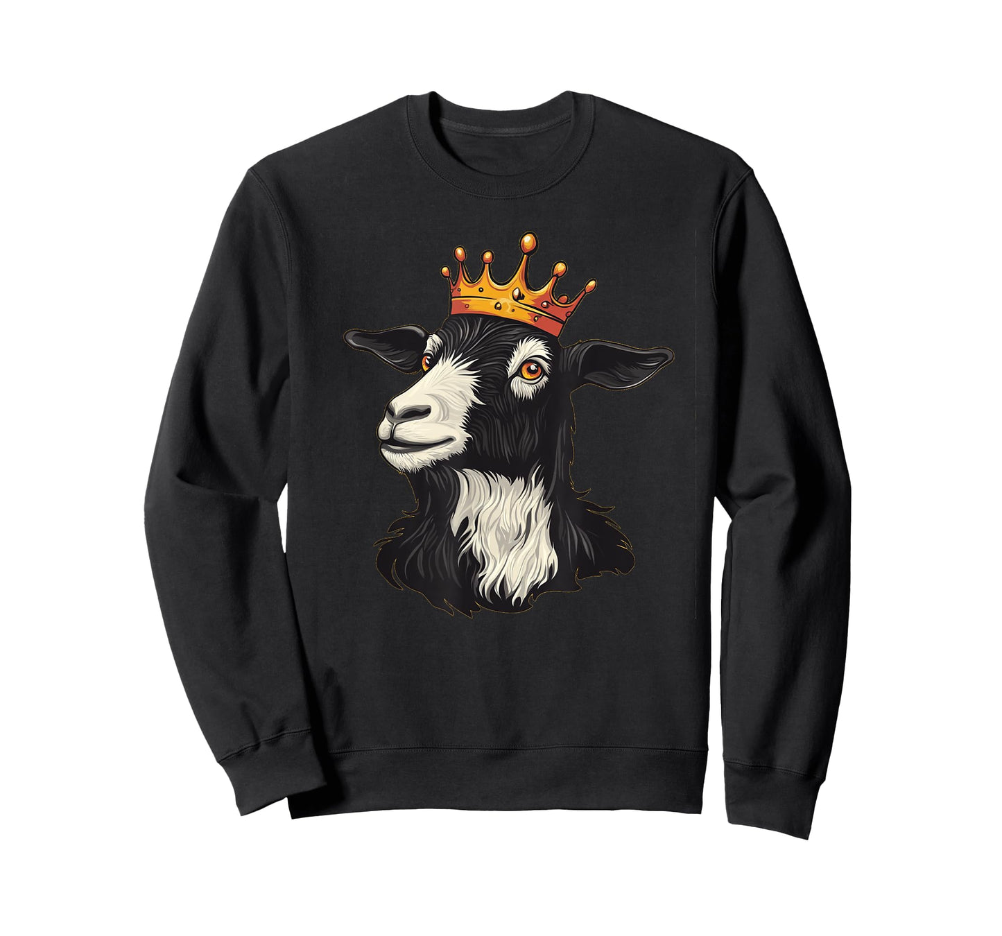 Funny King Goat with Crown Costume T-Shirt