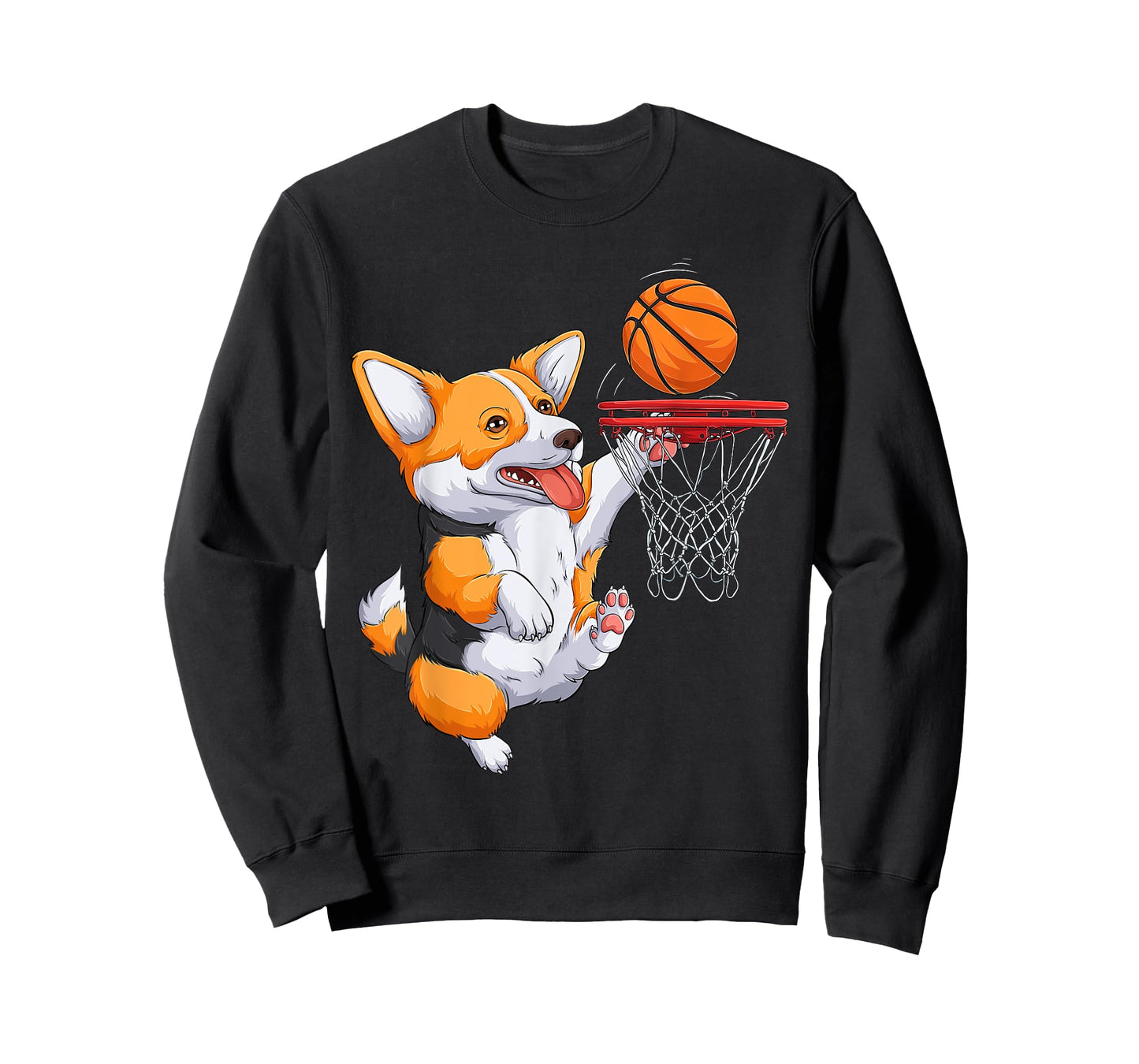 Corgi puppy Corgi Basketball for Pet Lovers Women men Kids T-Shirt