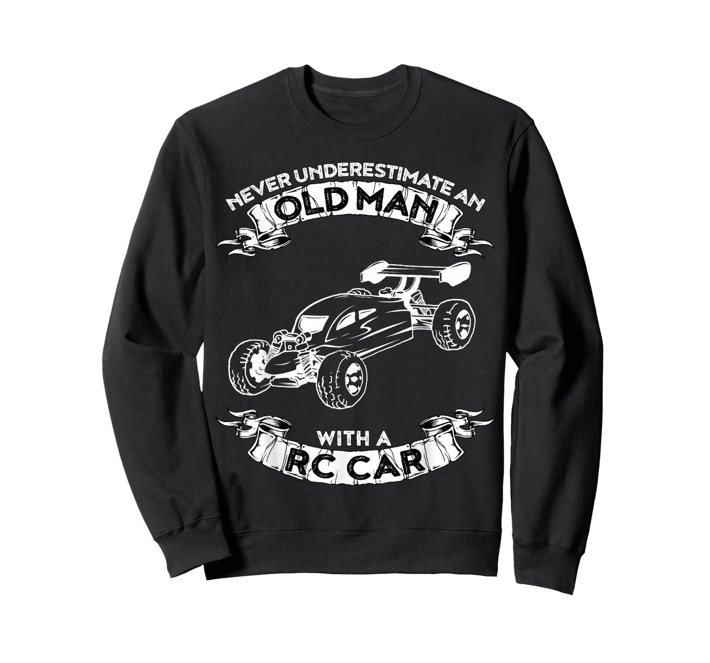 Never Underestimate an Old Man with a RC car T-Shirt