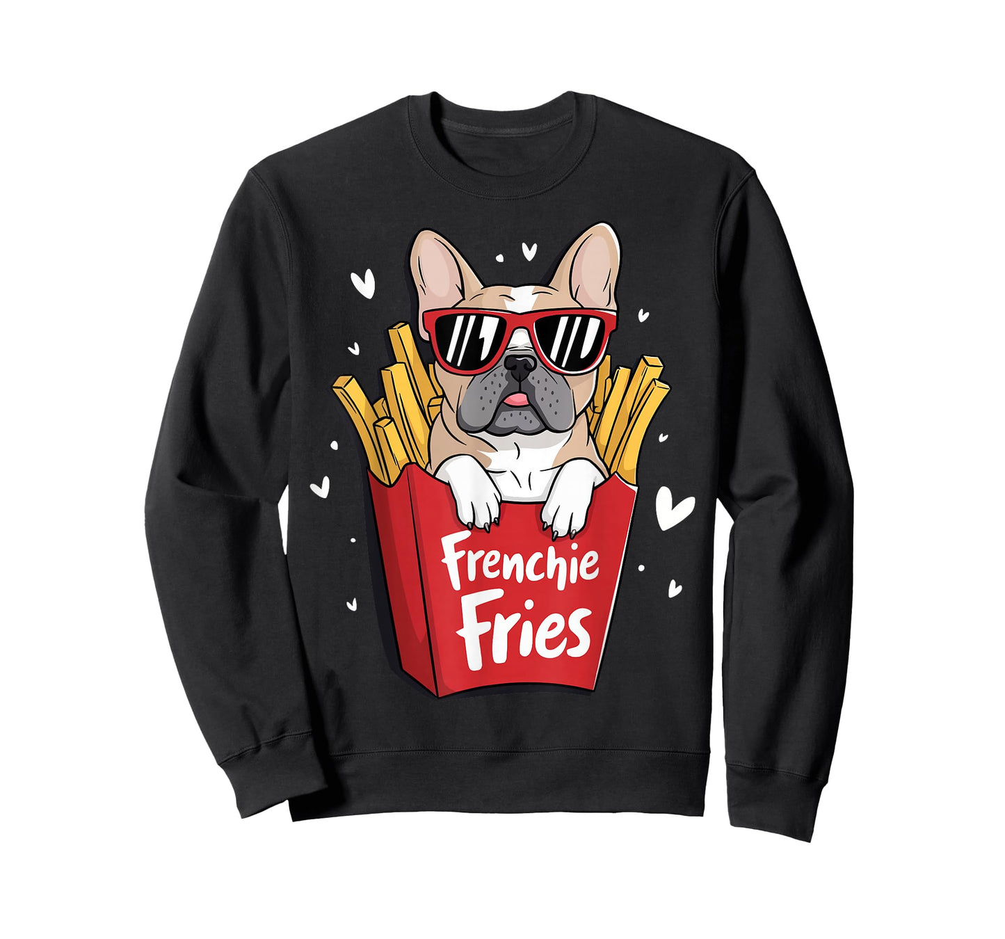 Frenchie Fries French Bulldog T-Shirt