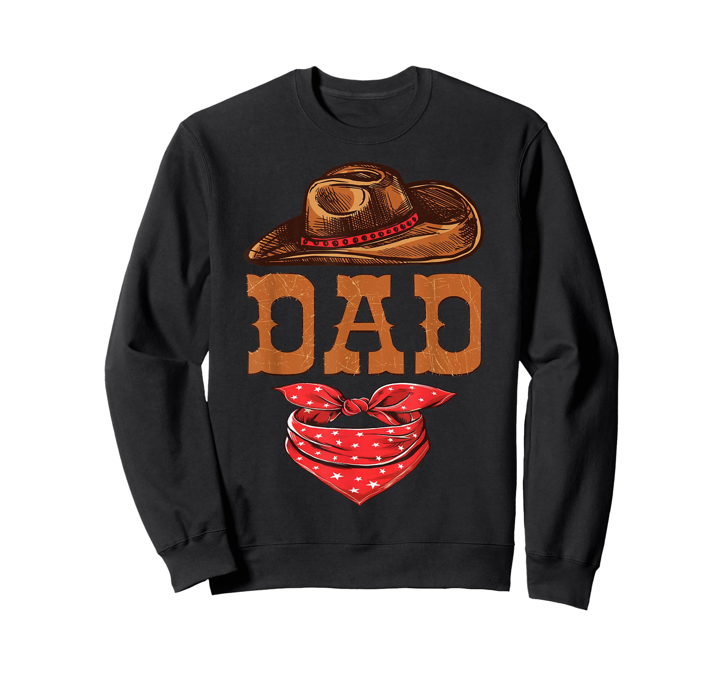 Dad Western Birthday Cowboy Cowgirl Family Matching T-Shirt