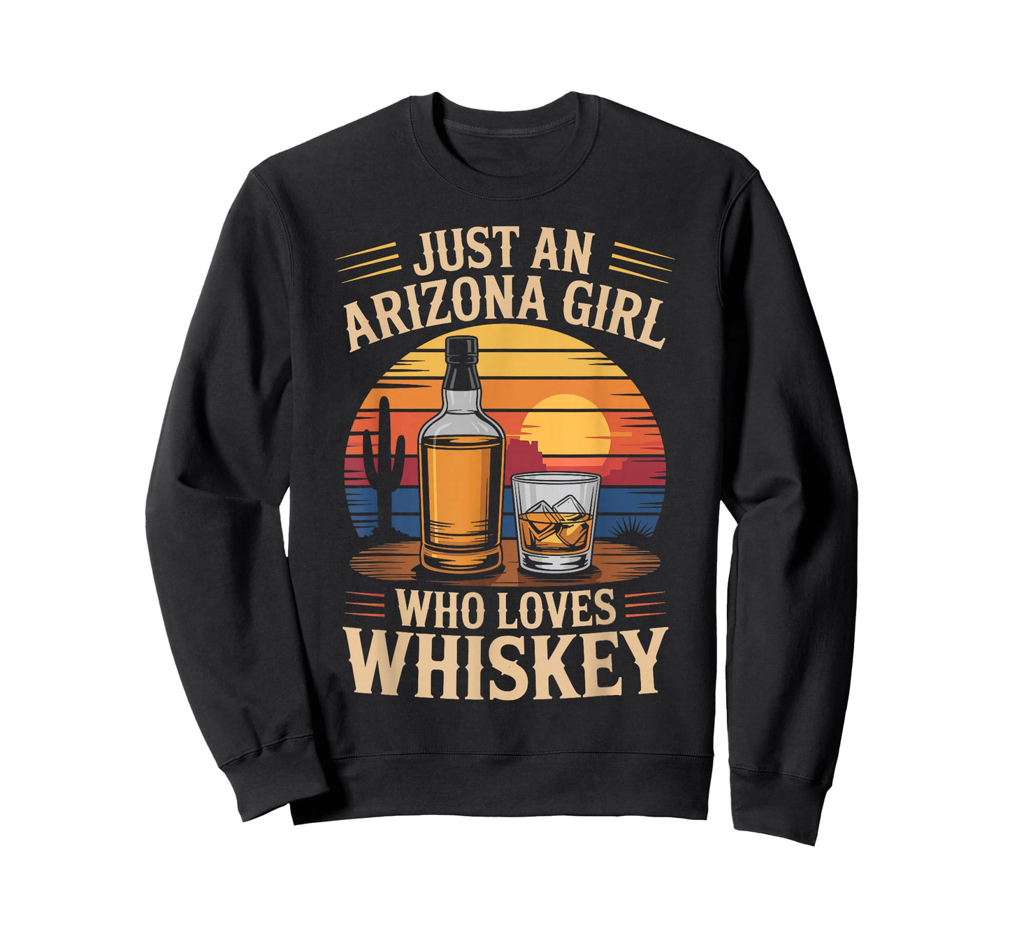 Just an Arizona Girl Who Loves Whiskey T-Shirt