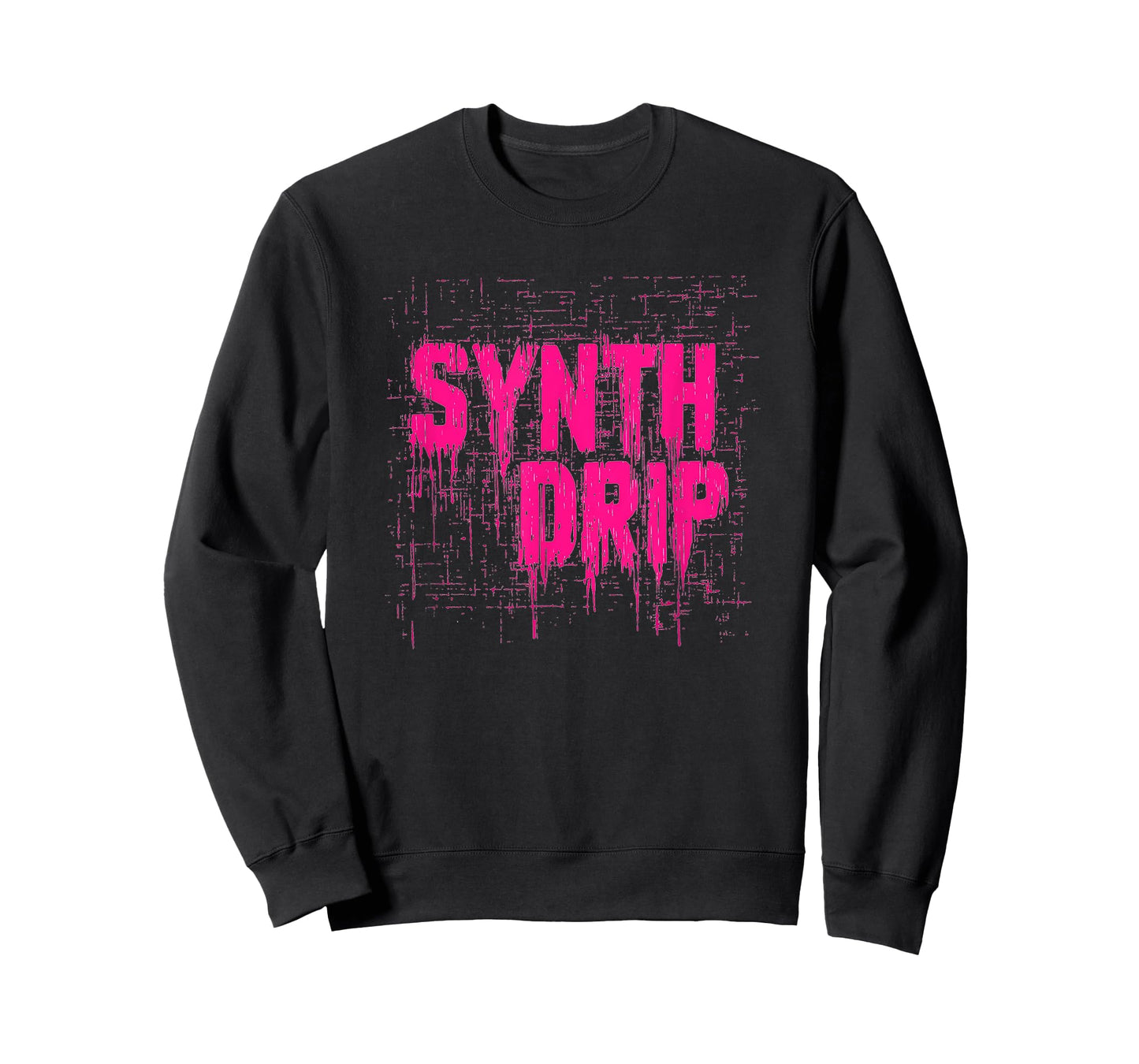 Cool Synth Drip Emblem Costume T-Shirt