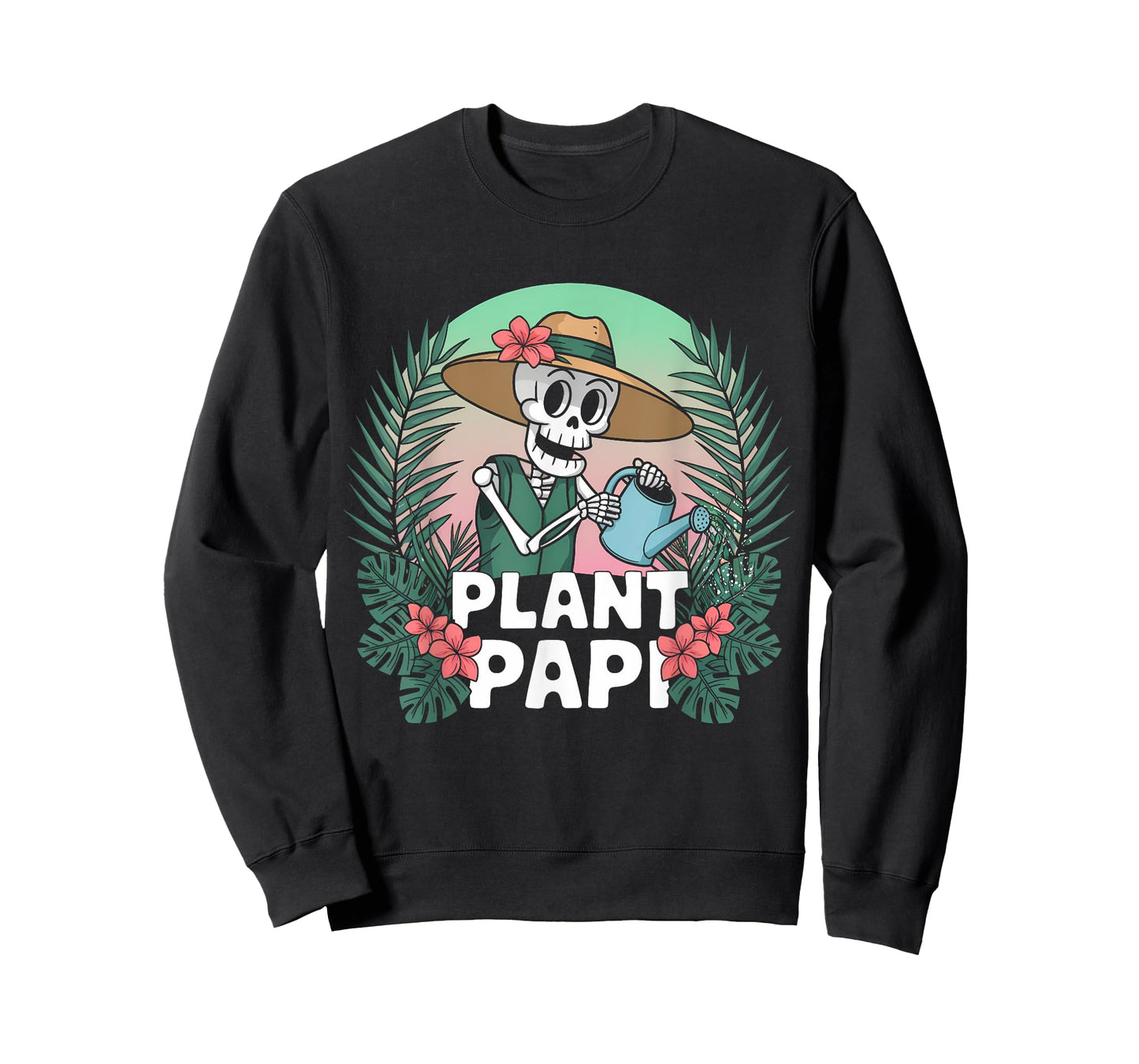Halloween Plant Papi Daddy Gardener Vintage T-Shirt
