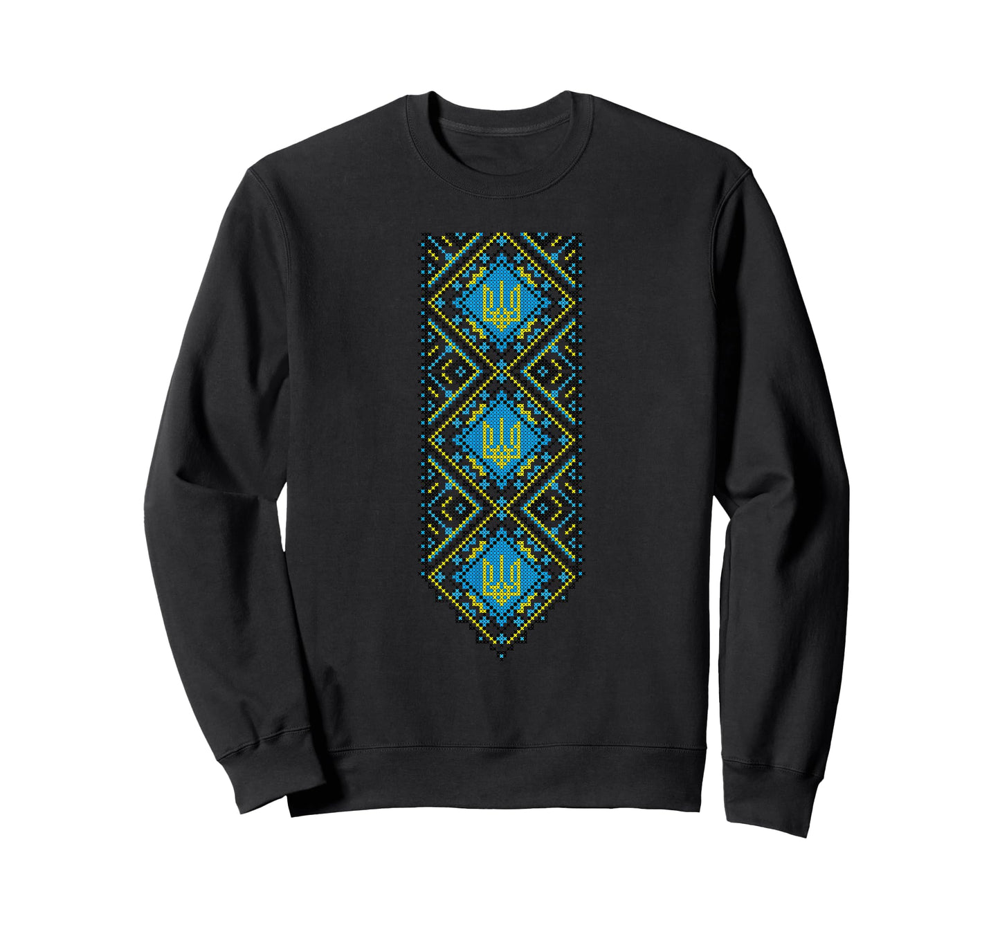 Ukrainian Embroidery Vyshyvanka Print Folk Ethnic Ornament T-Shirt