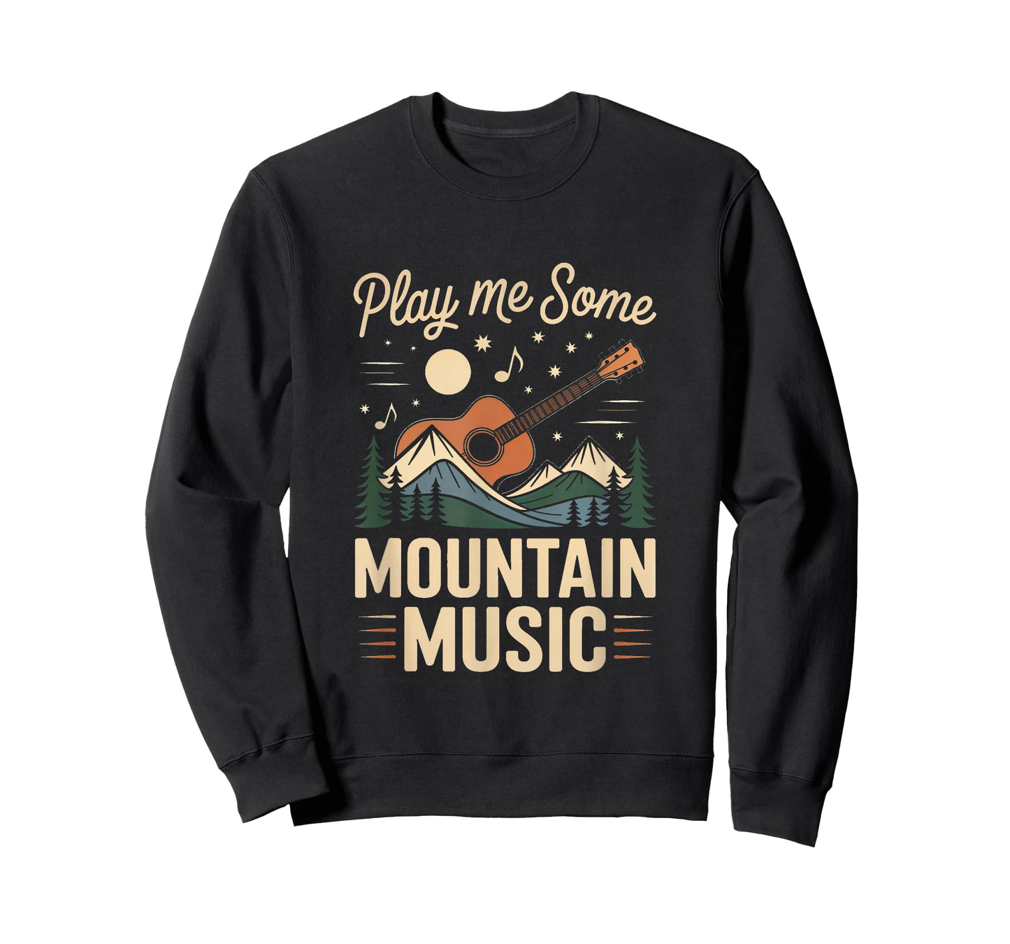 Play Me Some Mountain Music Country Music Western T-Shirt