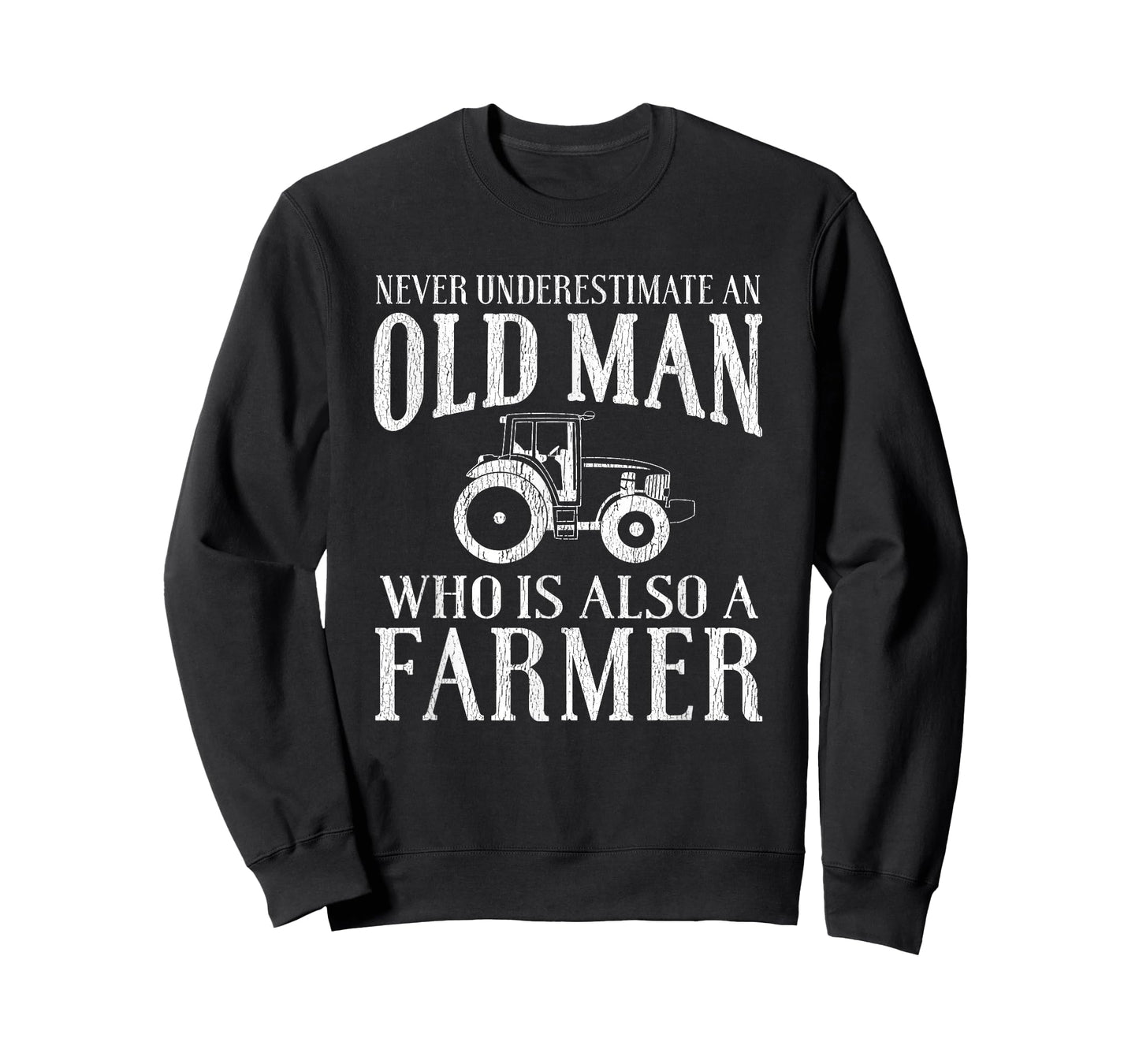 Farmer Funny - Never Underestimate An Old Man Farmer T-Shirt