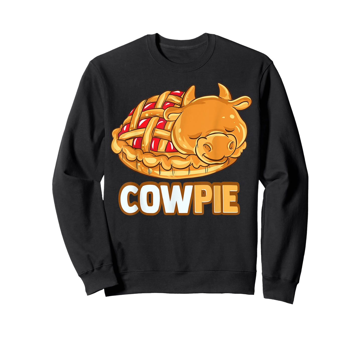 Funny Cowpie Food Tee Crufty Food Lover Cow Animal Cattle T-Shirt