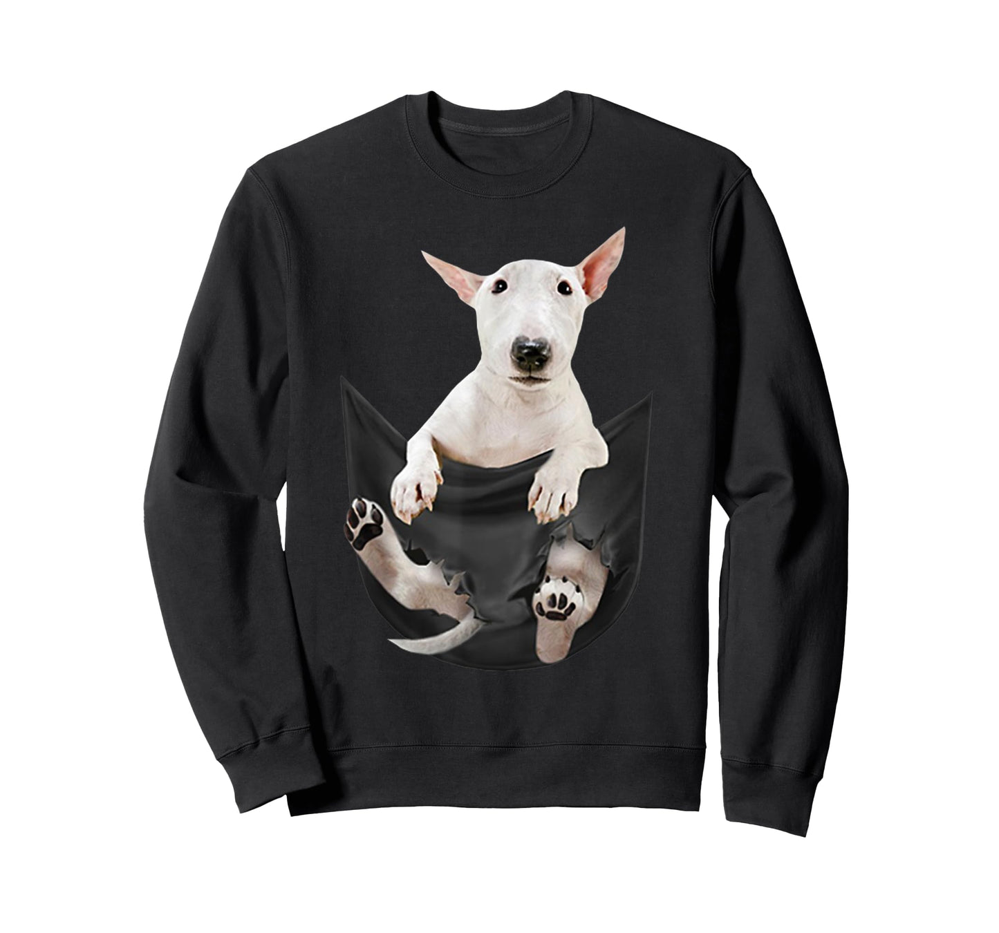 Funny Bull Terrier in Your Pocket for Bull Terrier Lovers T-Shirt