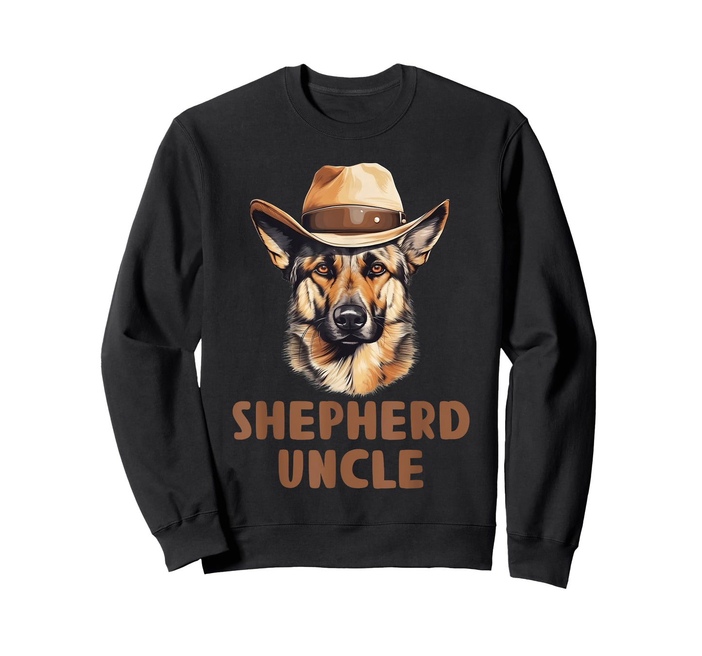 Cute German Shepherd Uncle Dog Lover Gift Funny Shephisd T-Shirt