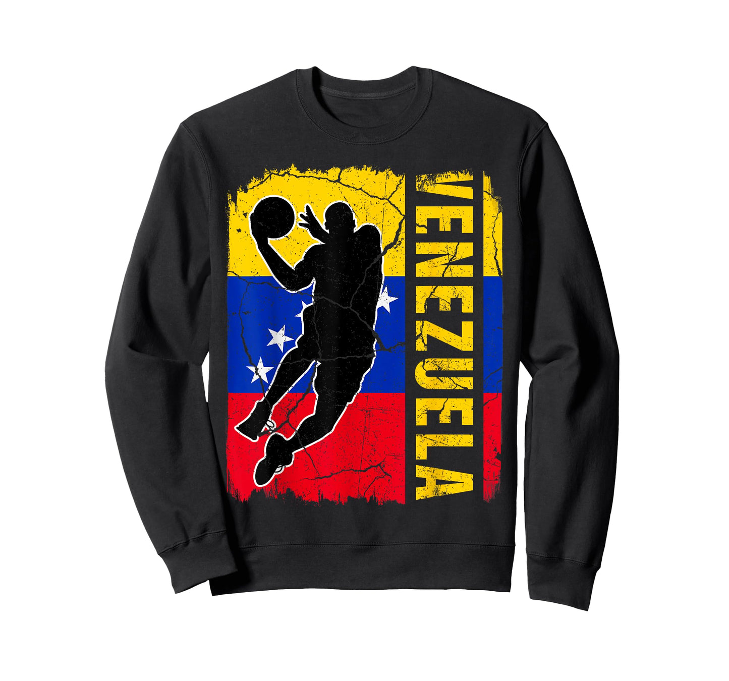 Venezuelan Basketball Player Venezuela Flag Basketball Fans T-Shirt