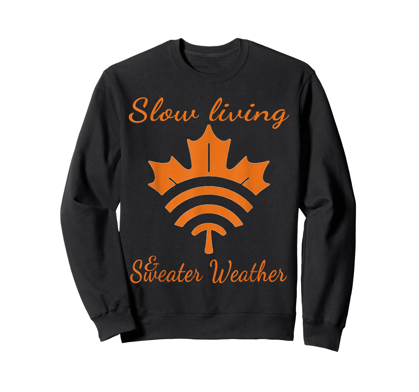 Slow Living and Sweater Weather Crisp air, Golden Leaves. T-Shirt