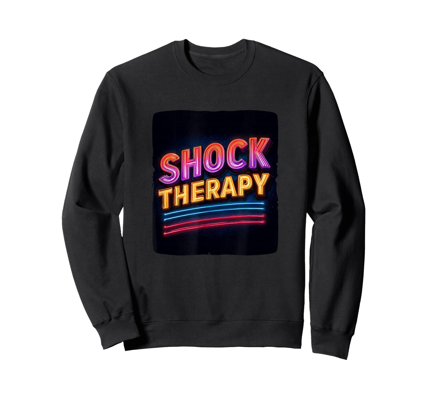 Colorful Shock Therapy Motto T-Shirt