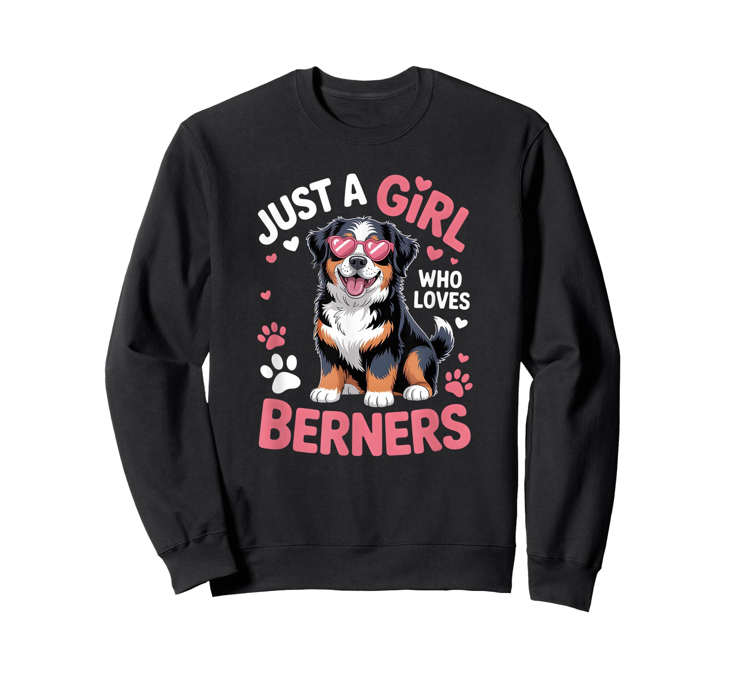 Girls Bernese Mountain Dog T-Shirt