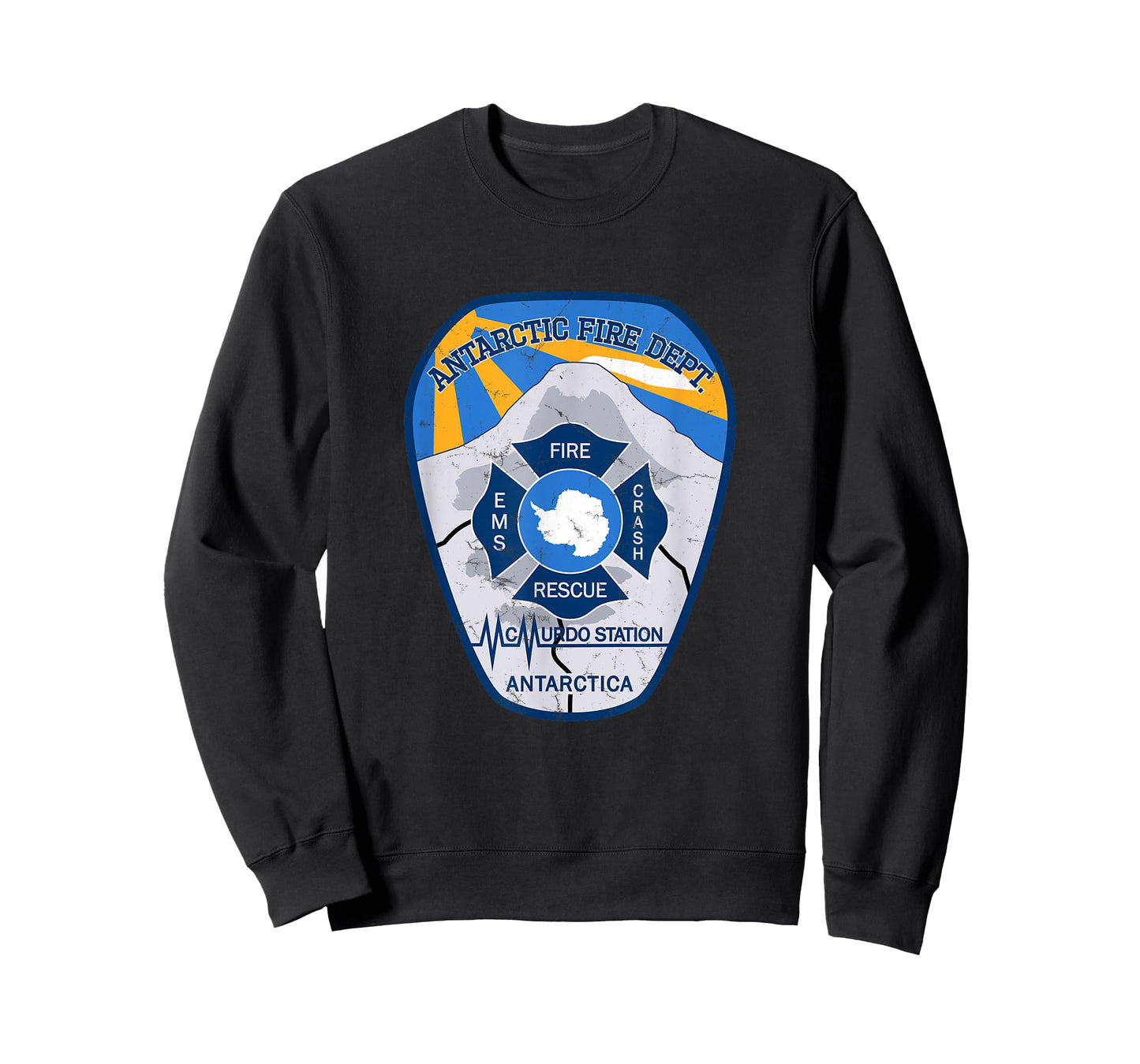 Antarctic Fire Department Patch T-Shirt