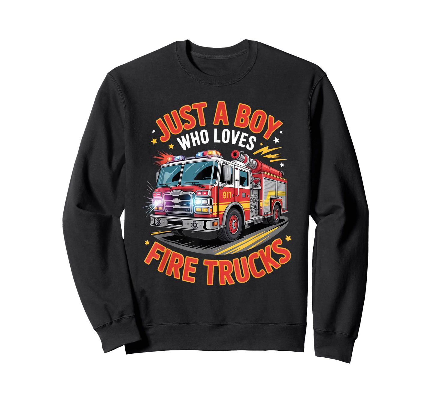 Boys Fire Truck T-Shirt