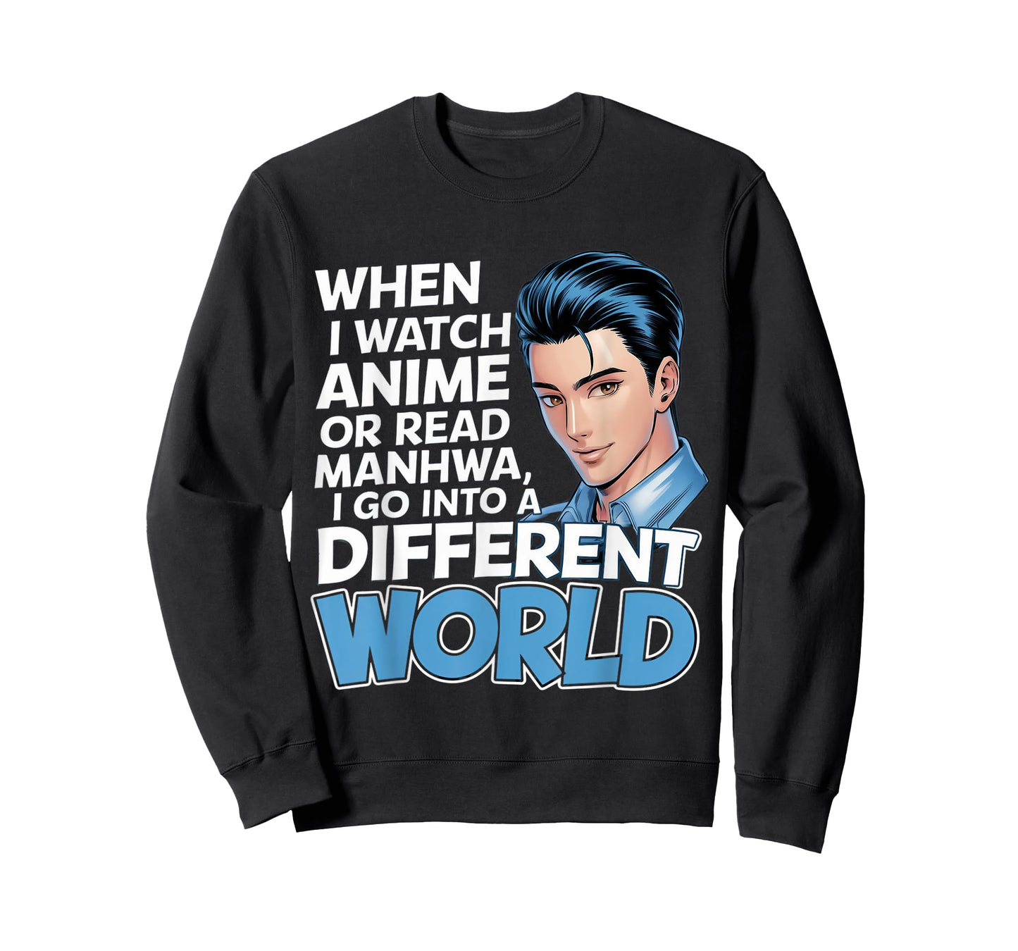 Anime Read Manhwa Otaku Manga Reader Manhwa Kawaii Anime T-Shirt