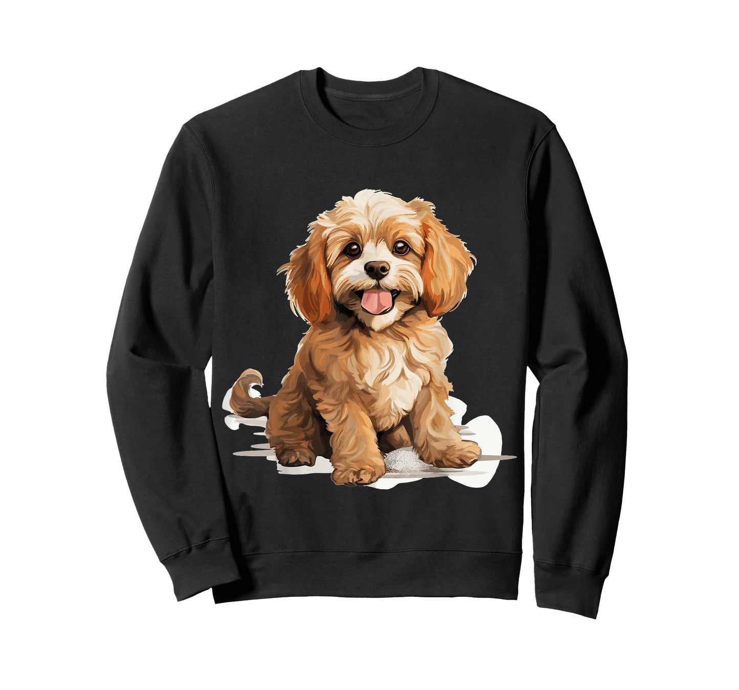 Cavapoo Dog Breed Pet Cute Graphic T-Shirt for Men Women Girls Kids