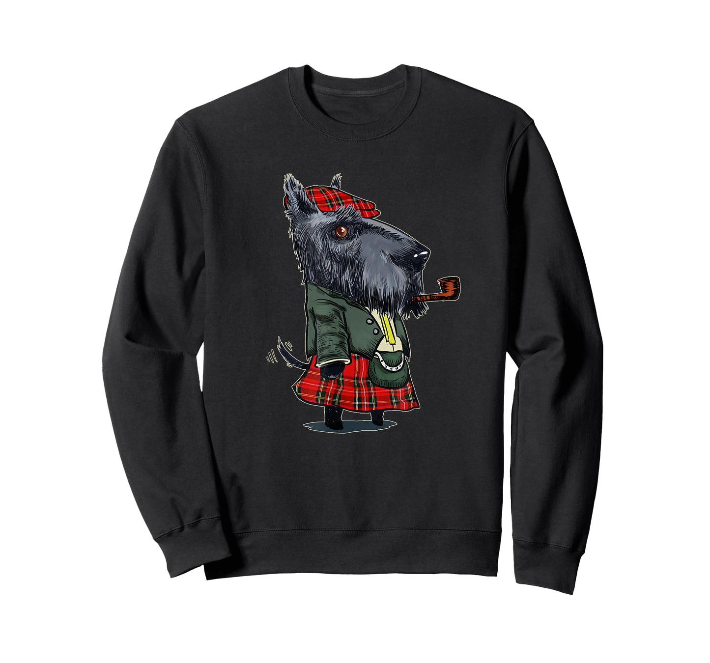 Funny Scottish Terrier Scotland Kilt Gift T-Shirt