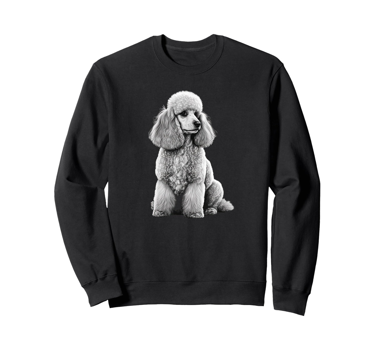 Funny Poodle Dog Miniature Poodle Toy Poodle T-Shirt for Men Women Kids