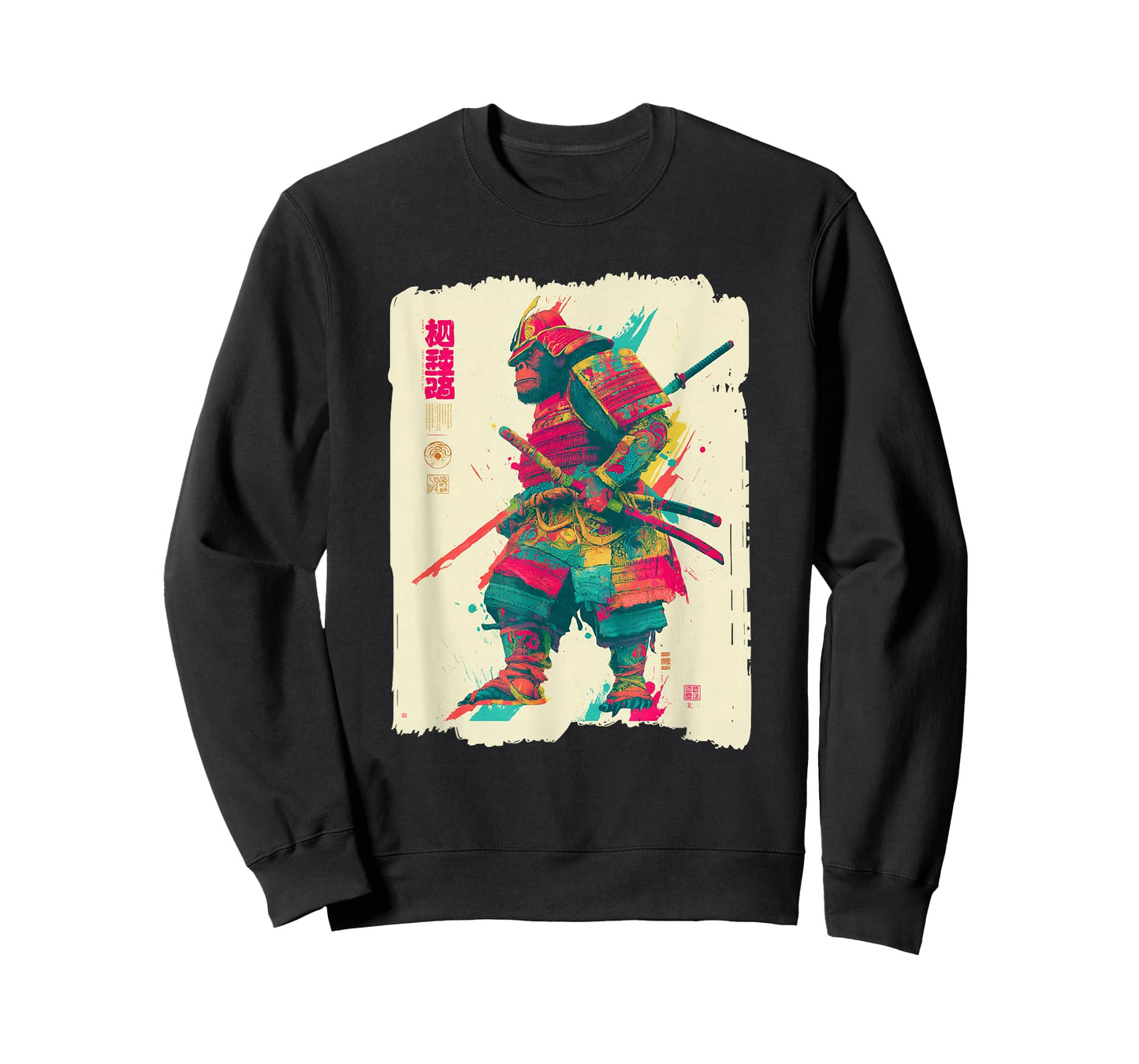 Bigfoot Samurai Japanese Sword Sasquatch T-Shirt