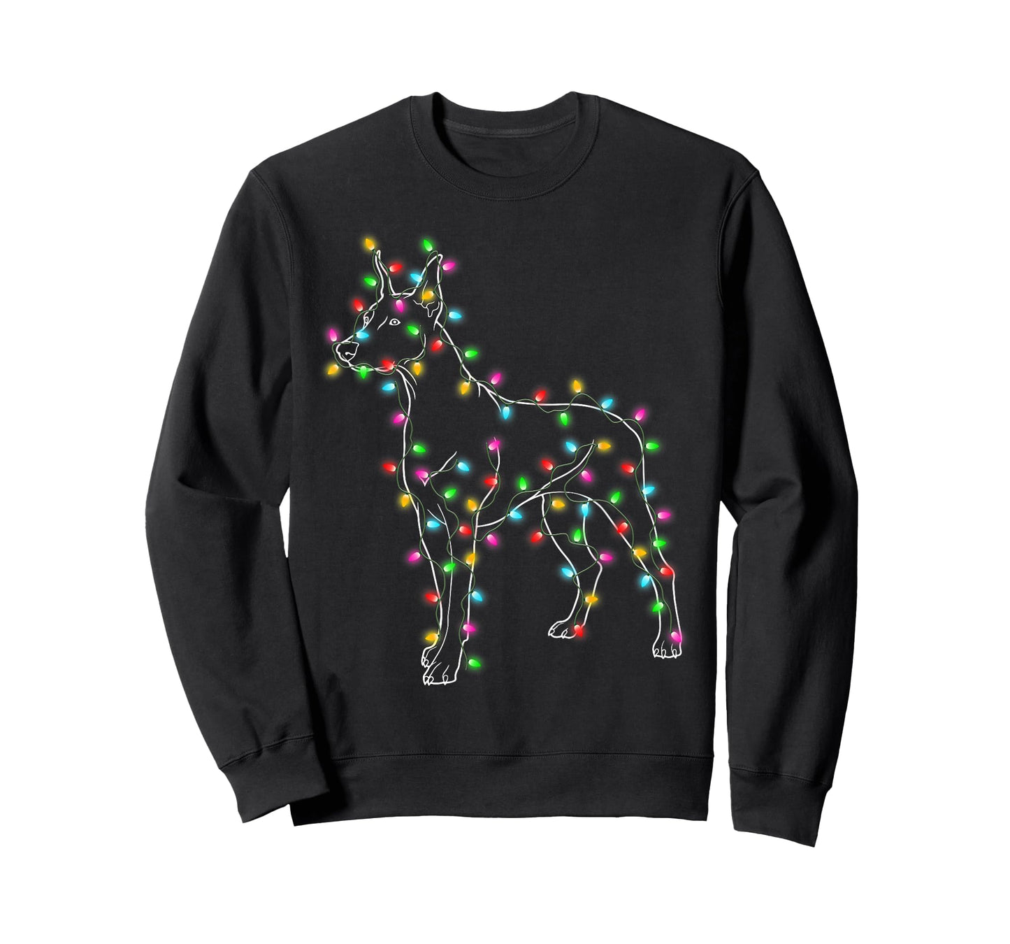 Doberman Pinscher Dogs Tree Christmas Sweater Xmas Pet Dog T-Shirt