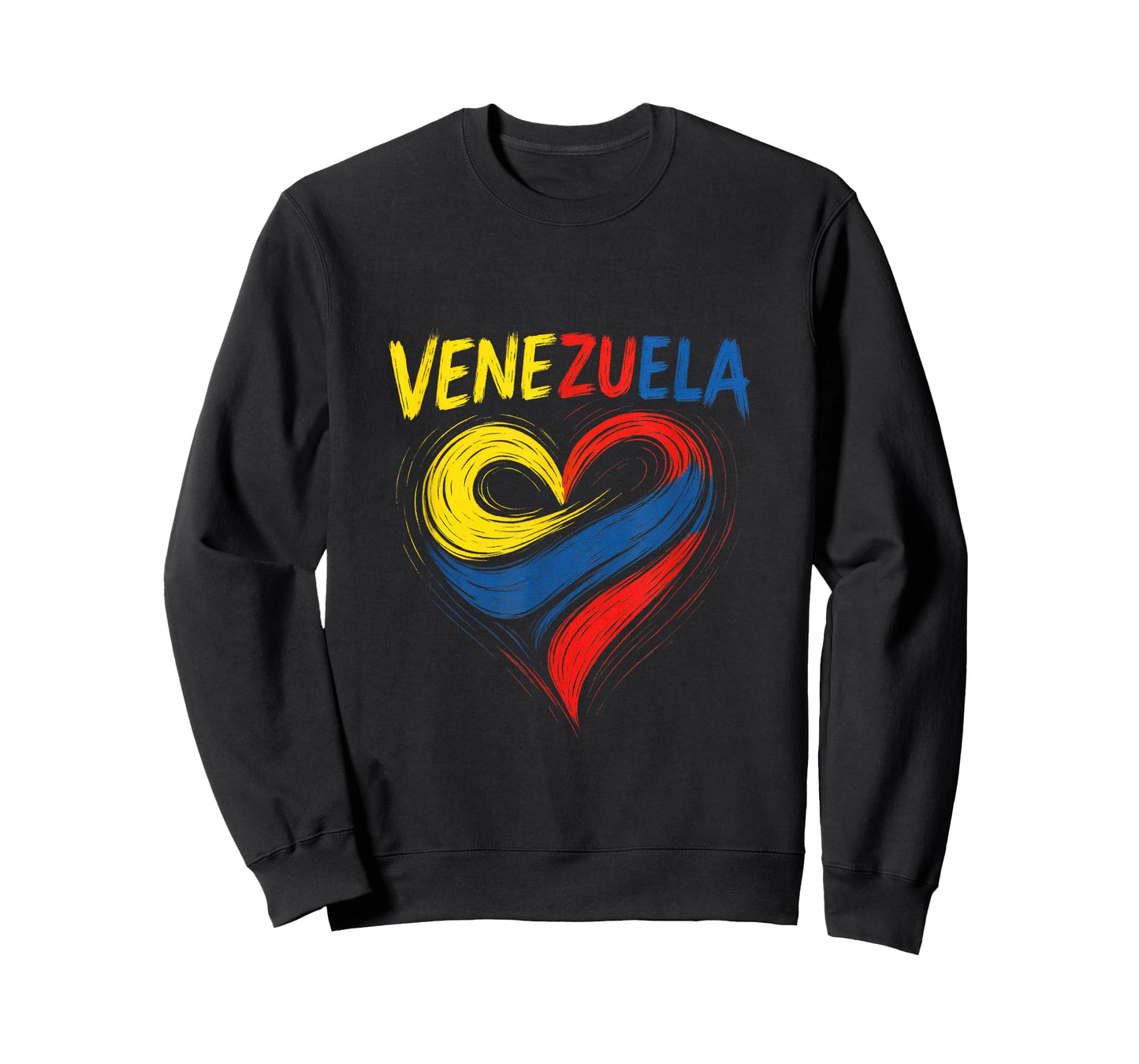 Venezuela - Heart Flag National Souvenir T-Shirt