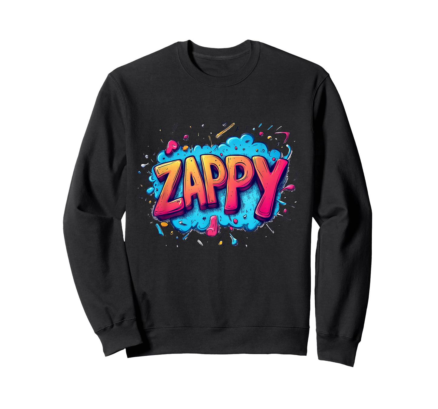 Funny Vibrant Zappy Emblem Costume for Boys and Girls T-Shirt