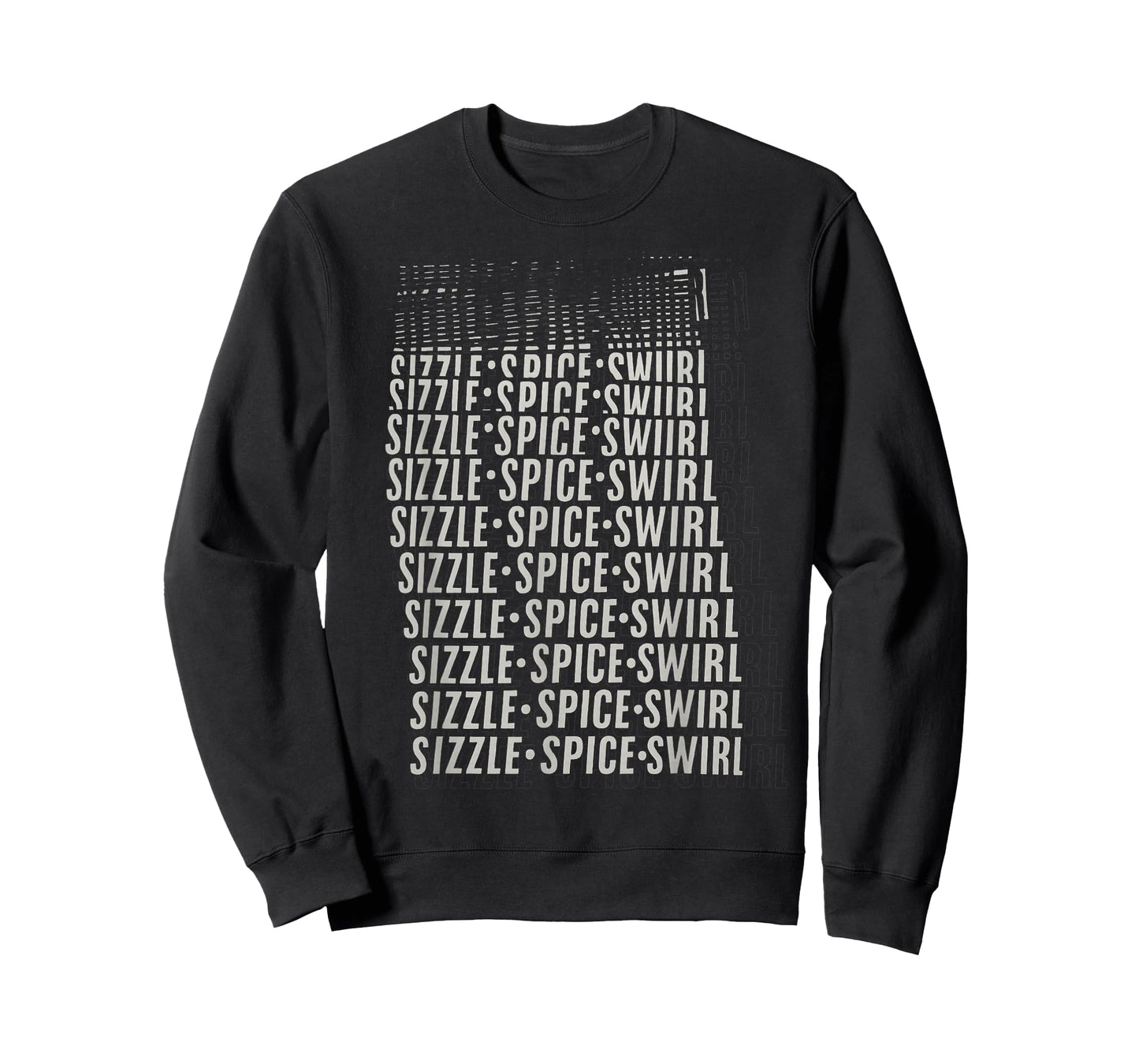 Sizzle Spice Swirl Cooking Typography Chef Cook Humor Pun T-Shirt