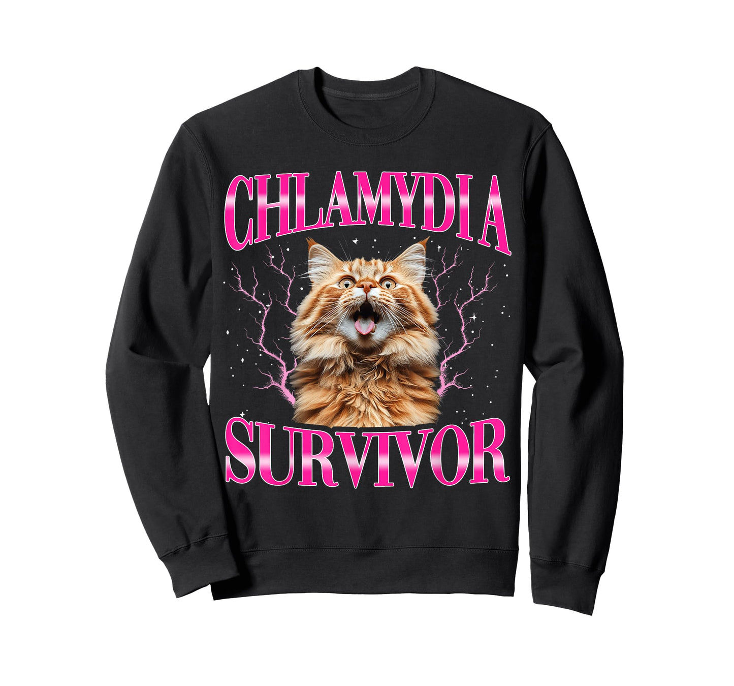 Chlamydia Survivor Cat T-Shirt