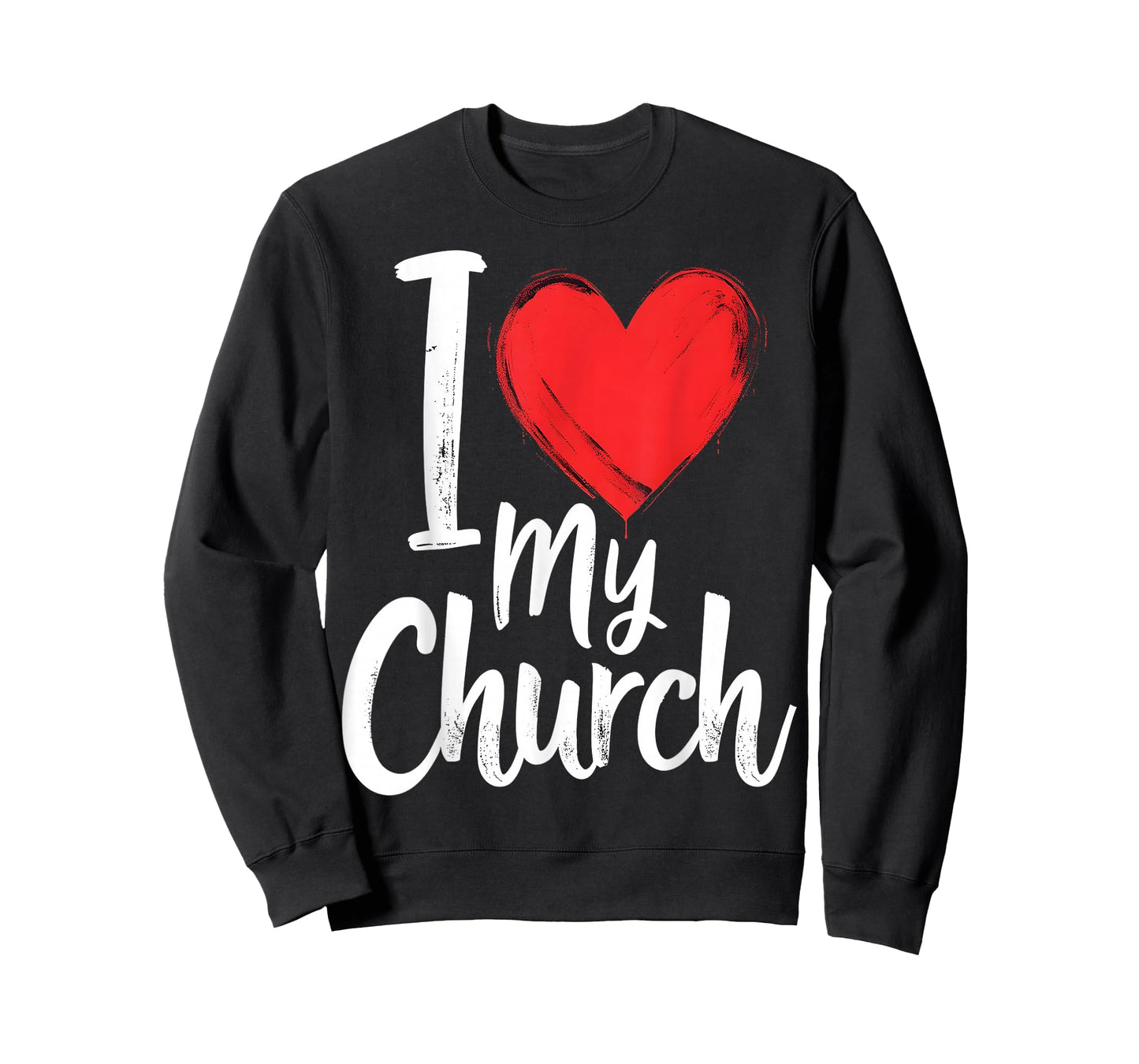 I Love My Church Inspirational Christian T-Shirt