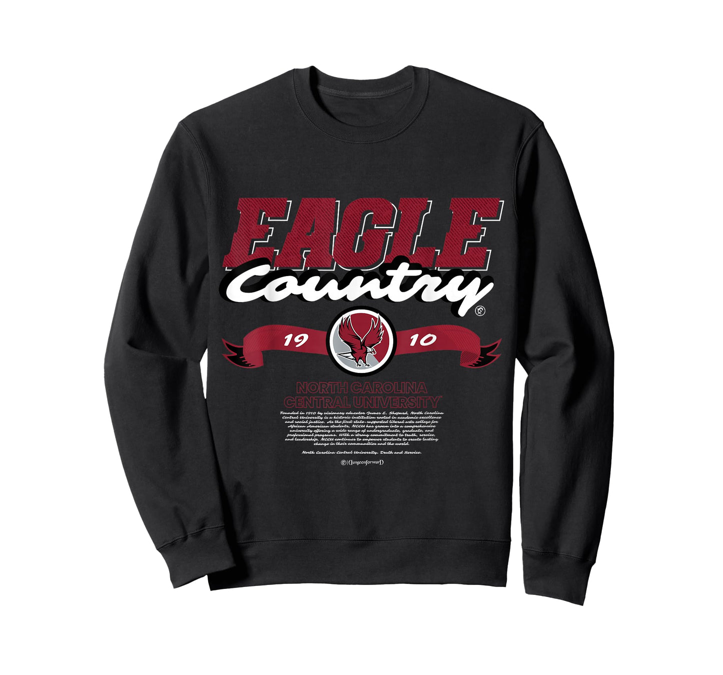 North Carolina Central University Eagle Country - NCCU HBCU T-Shirt