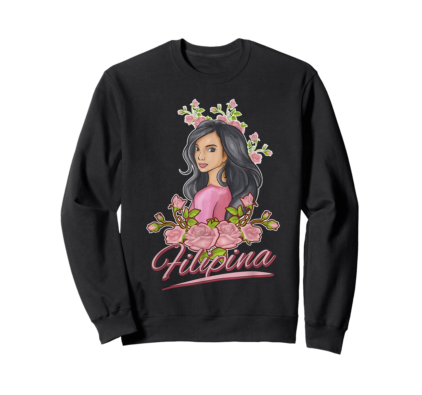 Philippines Filipina Flowers Filipino Girls T-Shirt