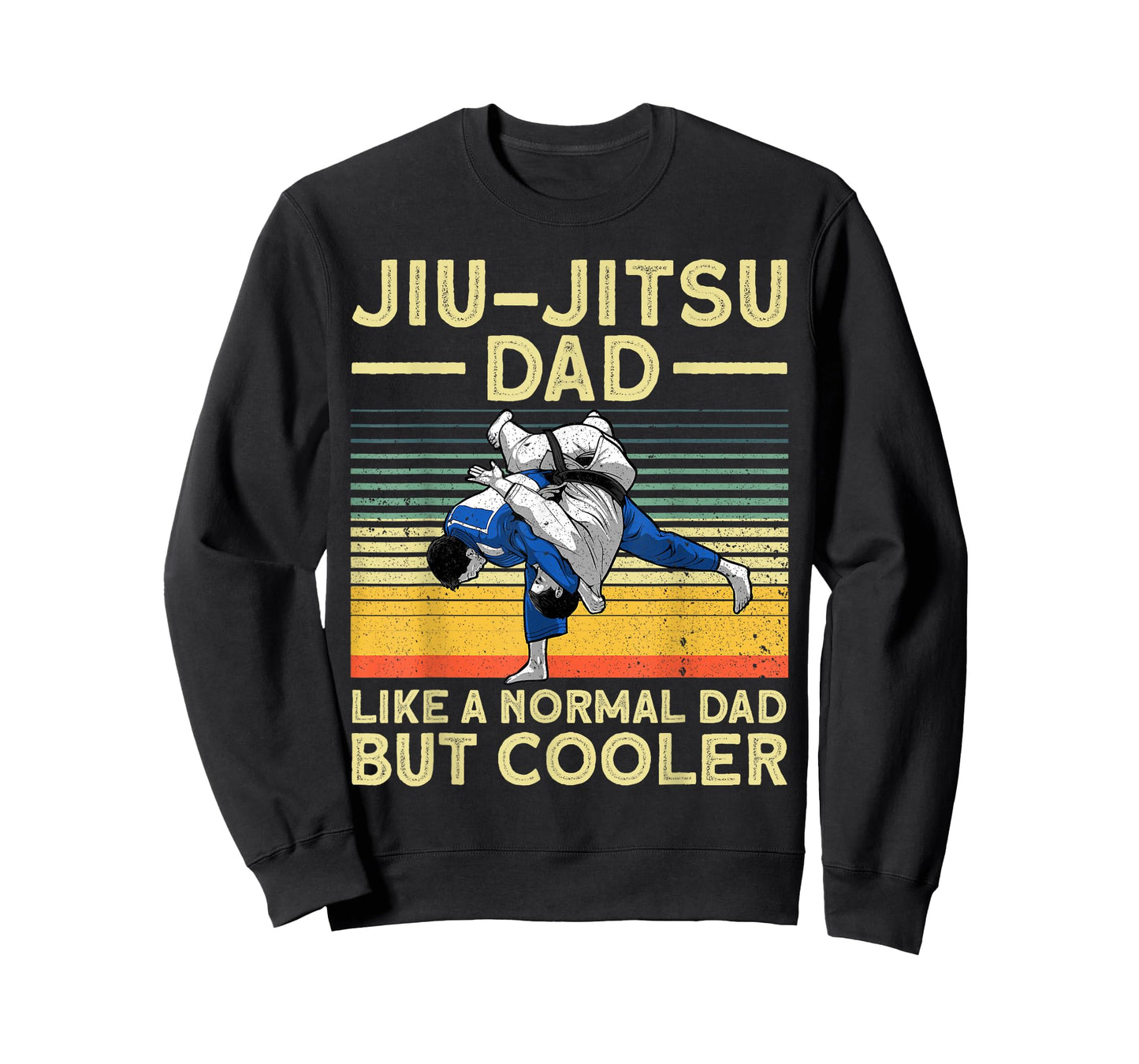 Funny Jui Jitsu Dad Design For Men Brazilian Jui Jitsu Lover T-Shirt