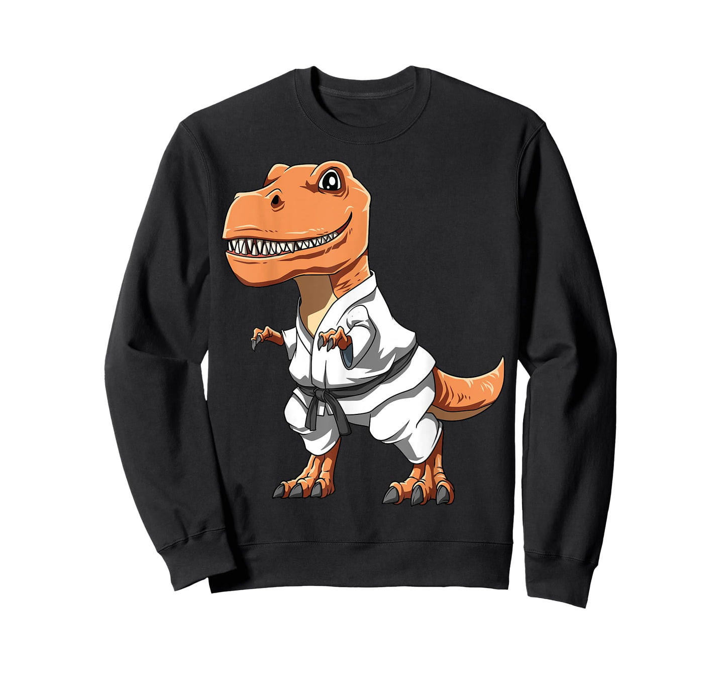 Jiu Jitsu Dinosaur Karate T-Rex Martial Arts Dino Taekwondo T-Shirt