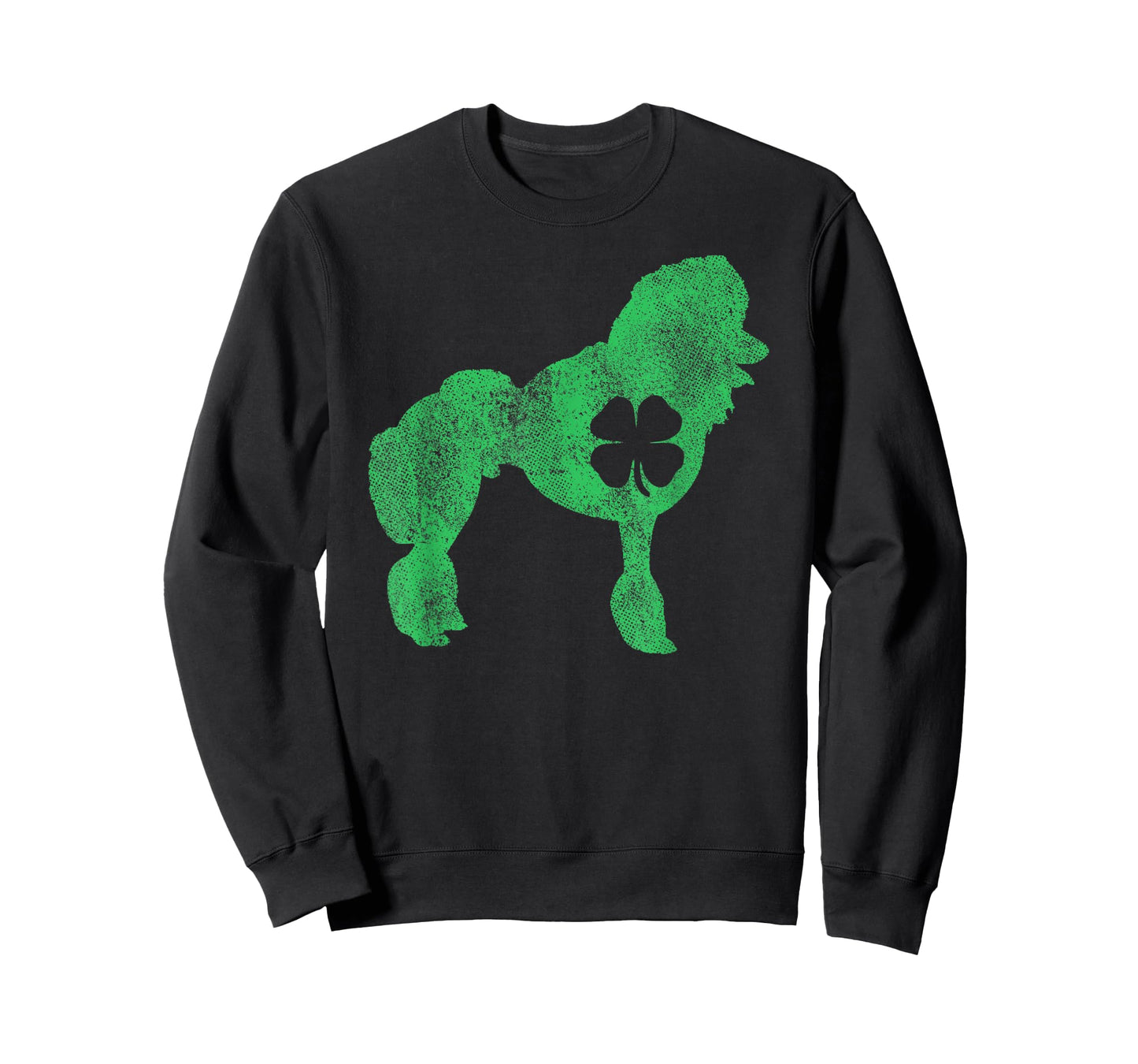 Poodle Dog Irish Shamrock St. Patrick's Day Saint Paddy's T-Shirt for Men Women Kids