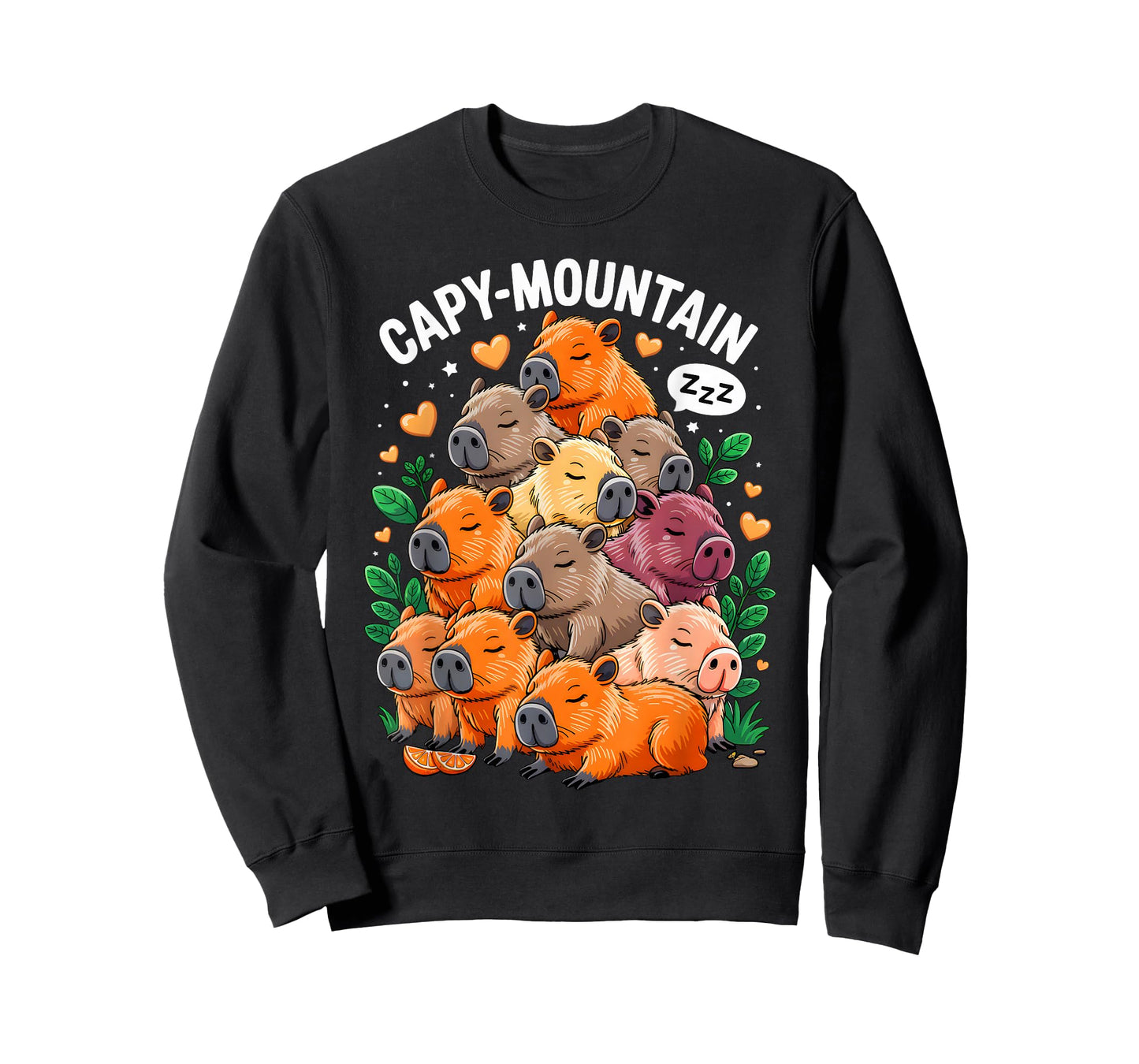 Cozy Capy-Mountain Cute Capybara Lovers for Men Women Kids T-Shirt